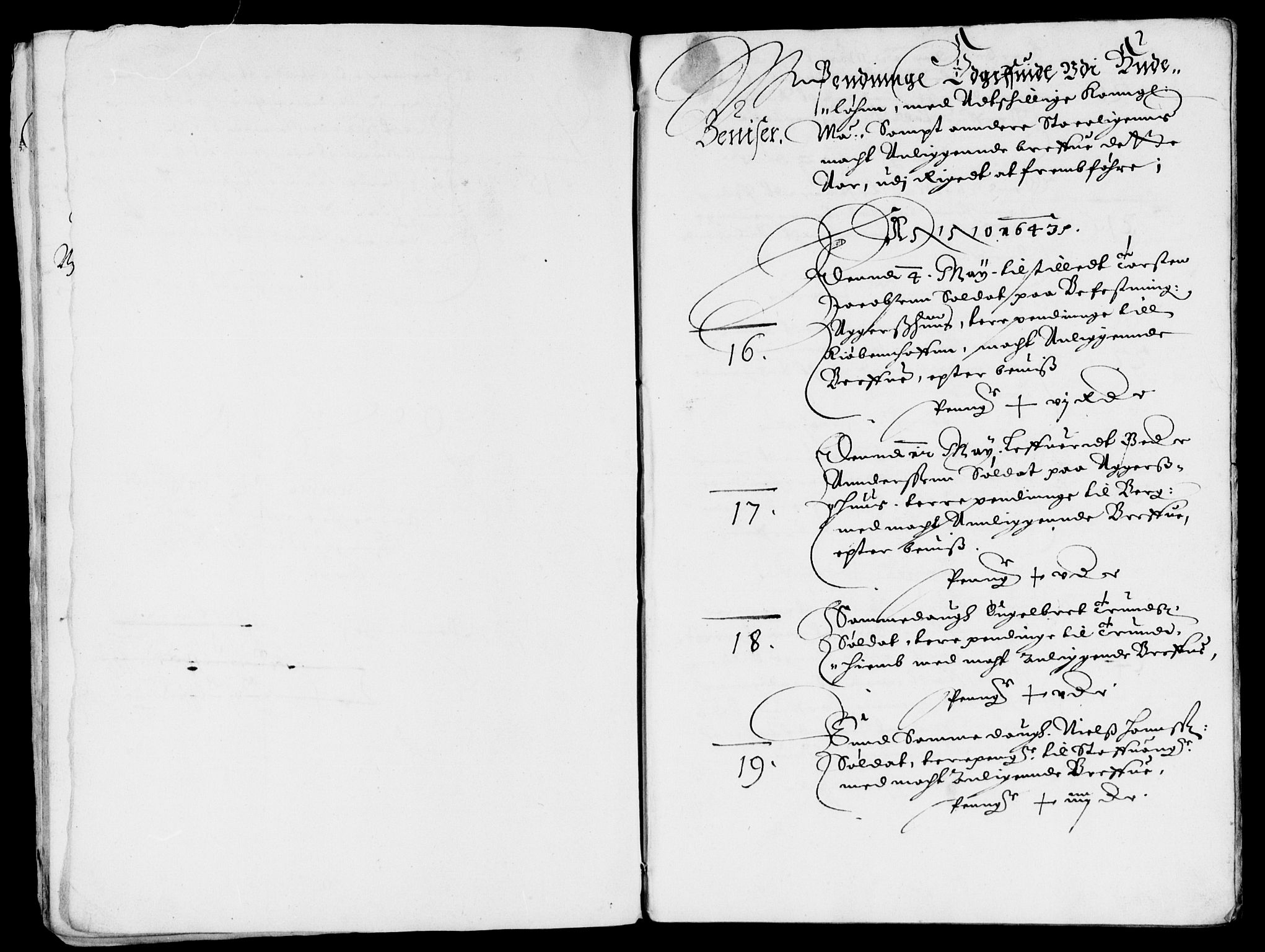 Rentekammeret inntil 1814, Reviderte regnskaper, Lensregnskaper, AV/RA-EA-5023/R/Rb/Rba/L0170: Akershus len, 1642-1644
