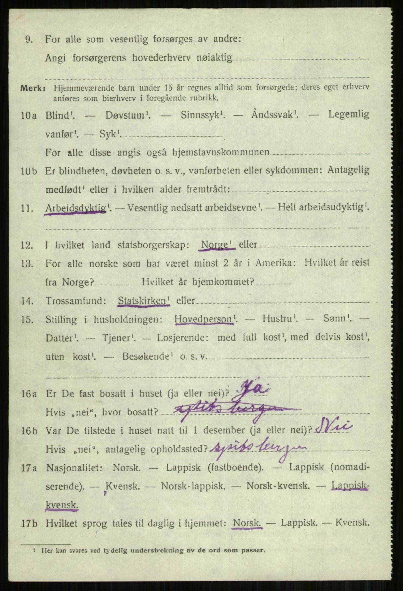 SATØ, 1920 census for Skjervøy, 1920, p. 1686