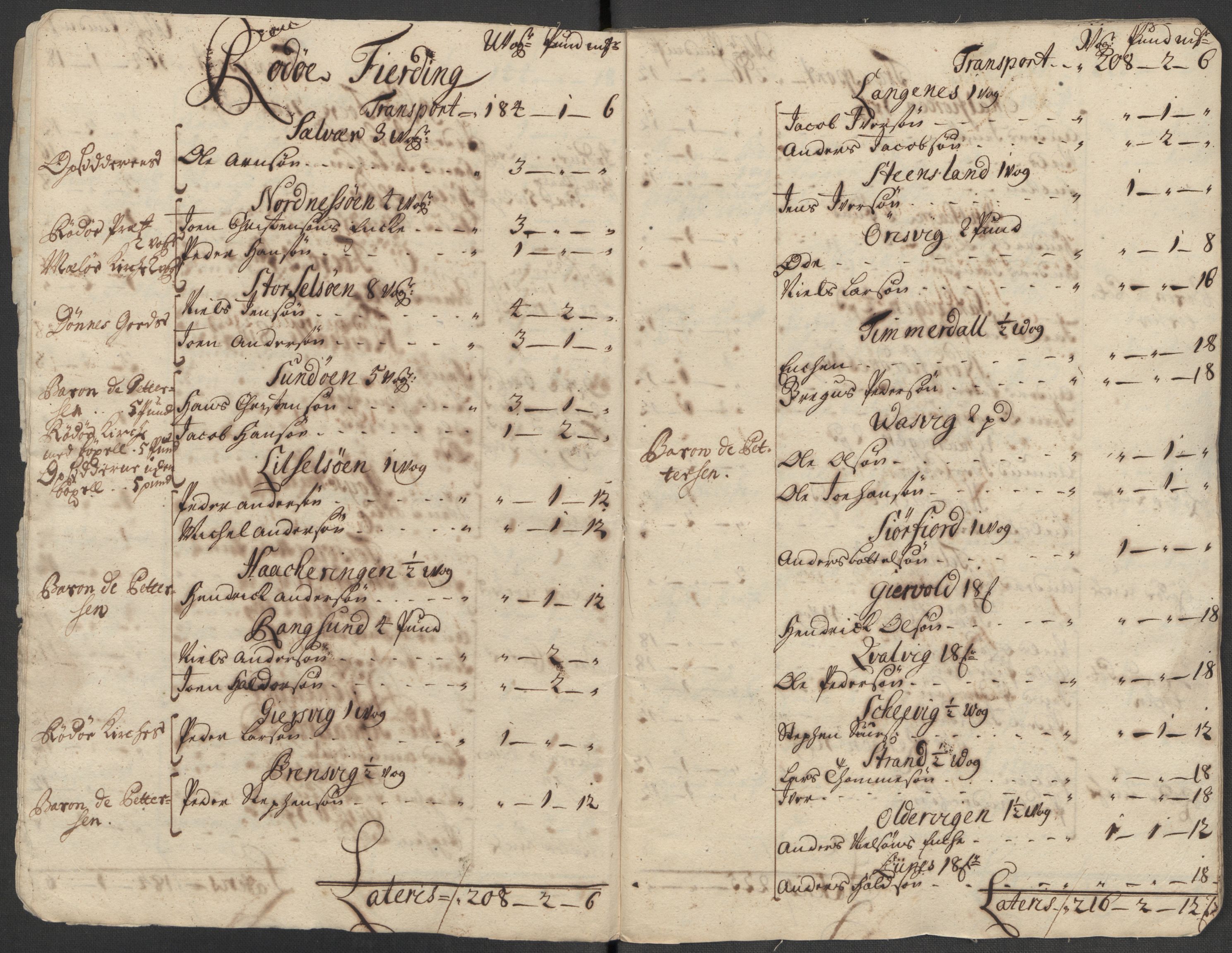 Rentekammeret inntil 1814, Reviderte regnskaper, Fogderegnskap, AV/RA-EA-4092/R65/L4513: Fogderegnskap Helgeland, 1714-1715, p. 27