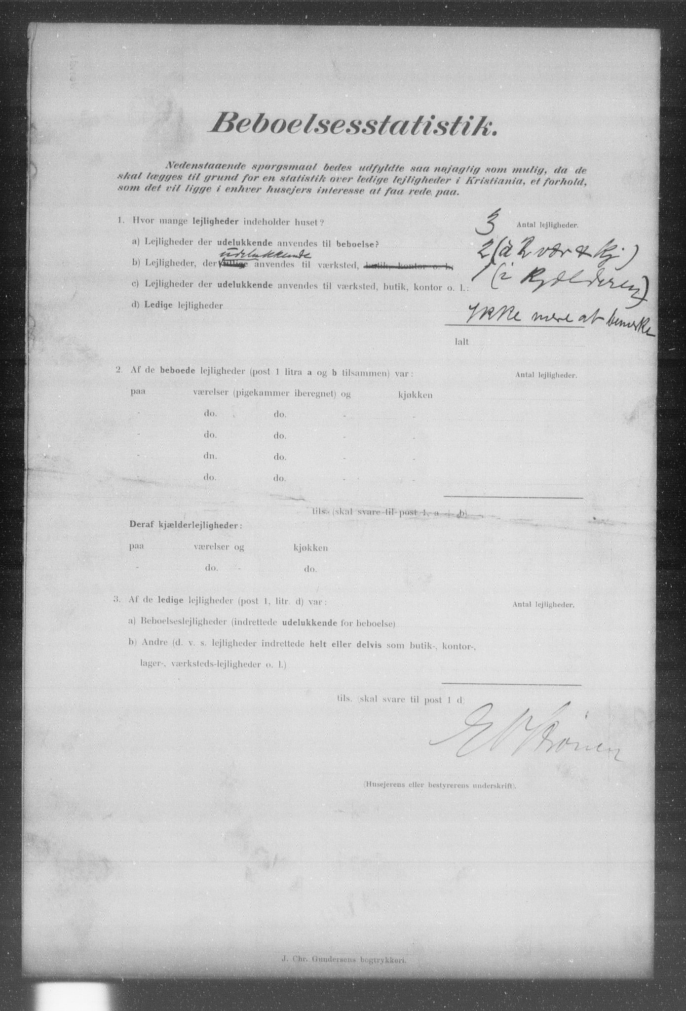 OBA, Municipal Census 1902 for Kristiania, 1902, p. 22586