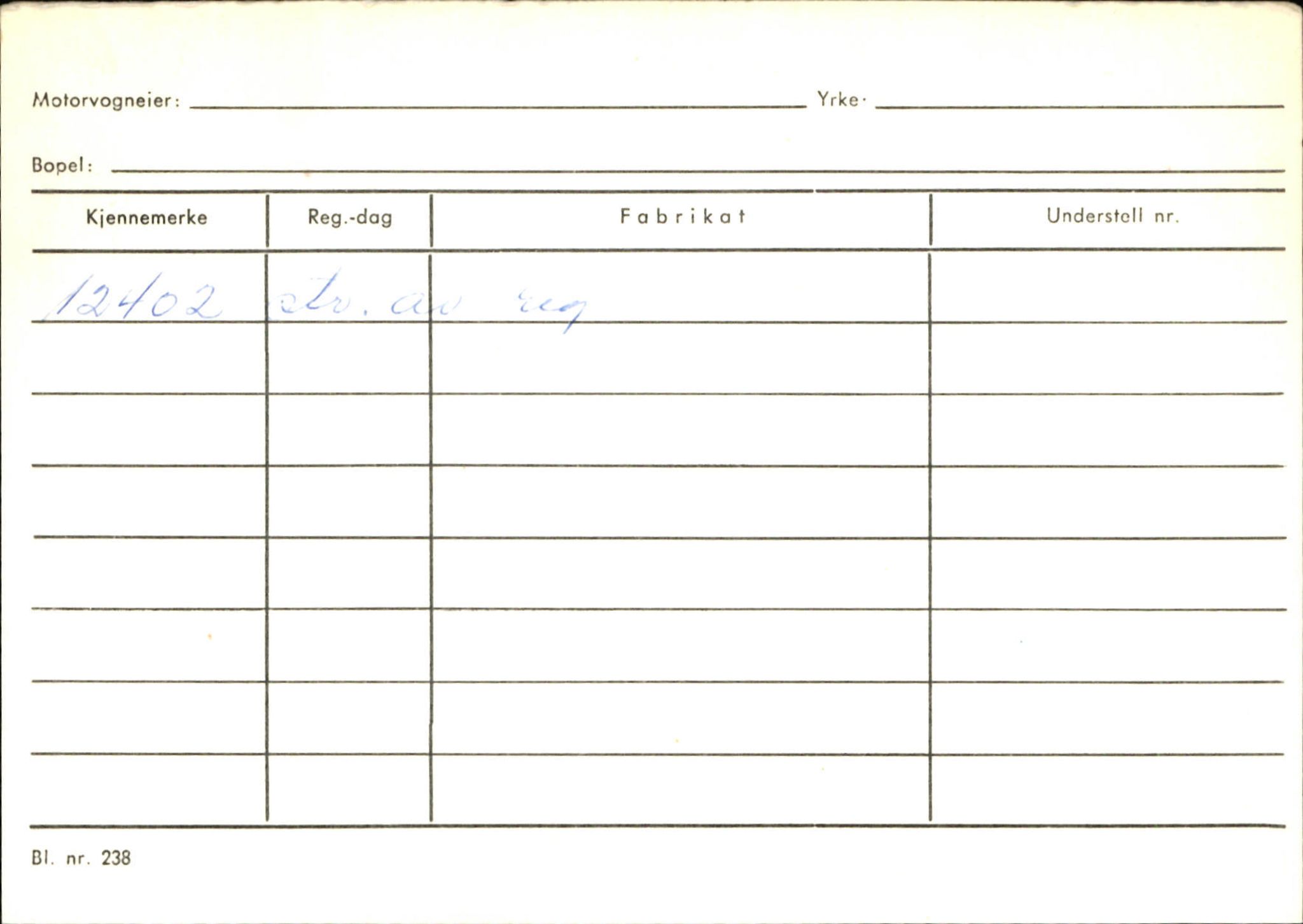 Statens vegvesen, Sogn og Fjordane vegkontor, SAB/A-5301/4/F/L0144: Registerkort Vågsøy A-R, 1945-1975, p. 1136