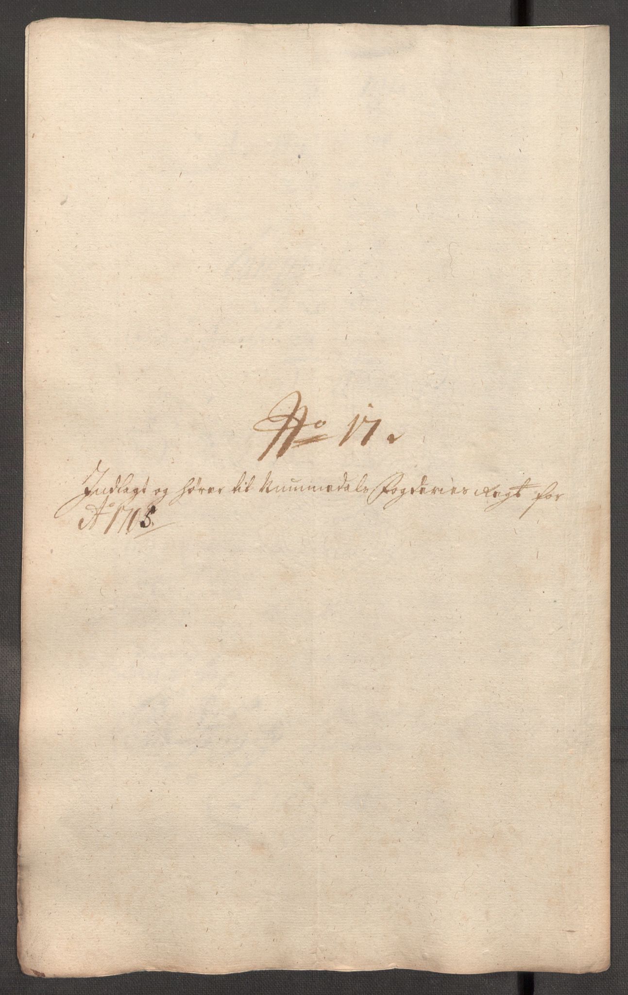 Rentekammeret inntil 1814, Reviderte regnskaper, Fogderegnskap, AV/RA-EA-4092/R64/L4429: Fogderegnskap Namdal, 1705-1706, p. 154