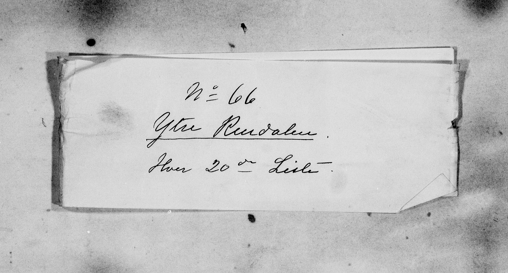 SAH, 1900 census for Ytre Rendal, 1900, p. 23