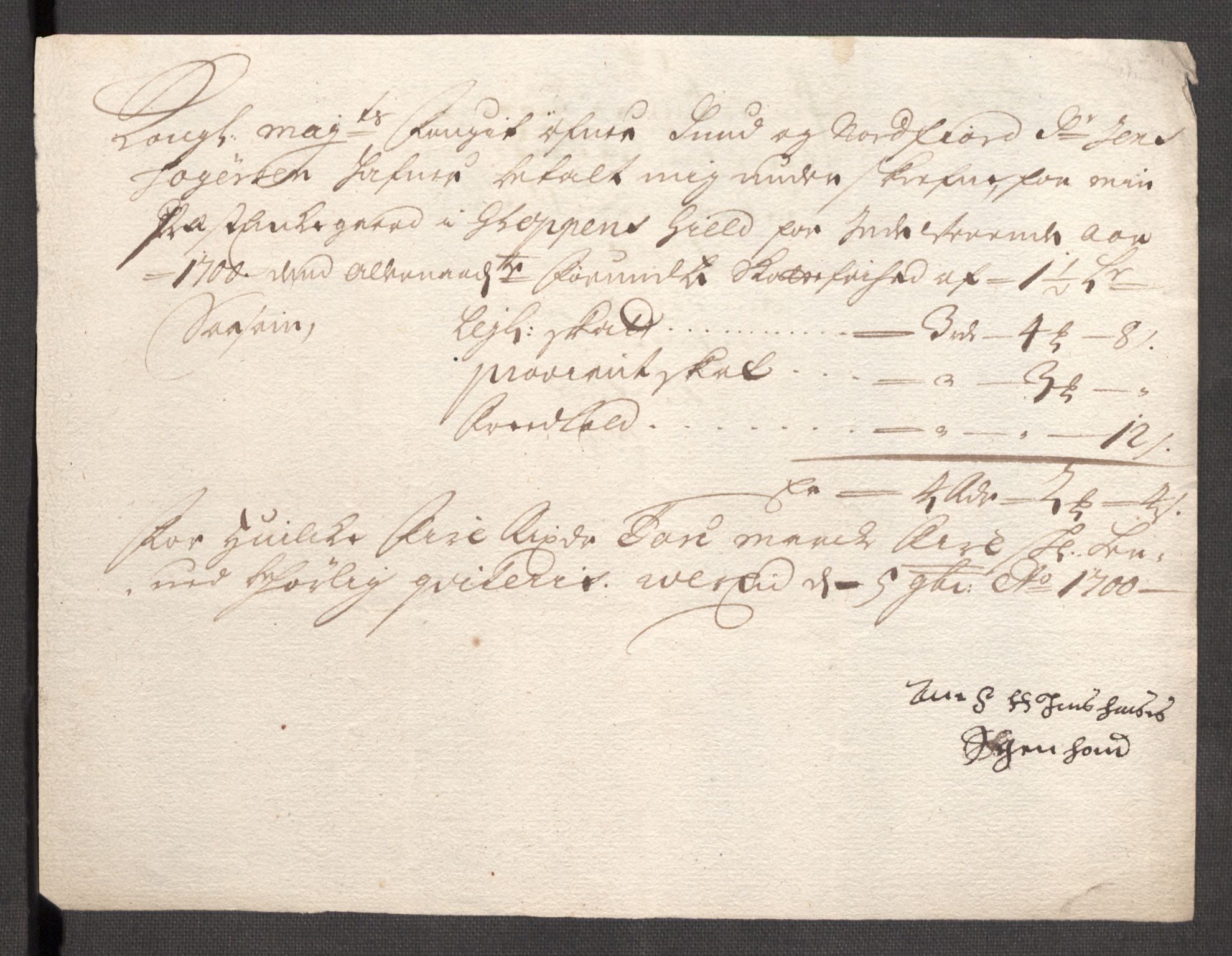 Rentekammeret inntil 1814, Reviderte regnskaper, Fogderegnskap, AV/RA-EA-4092/R53/L3425: Fogderegnskap Sunn- og Nordfjord, 1700-1701, p. 242