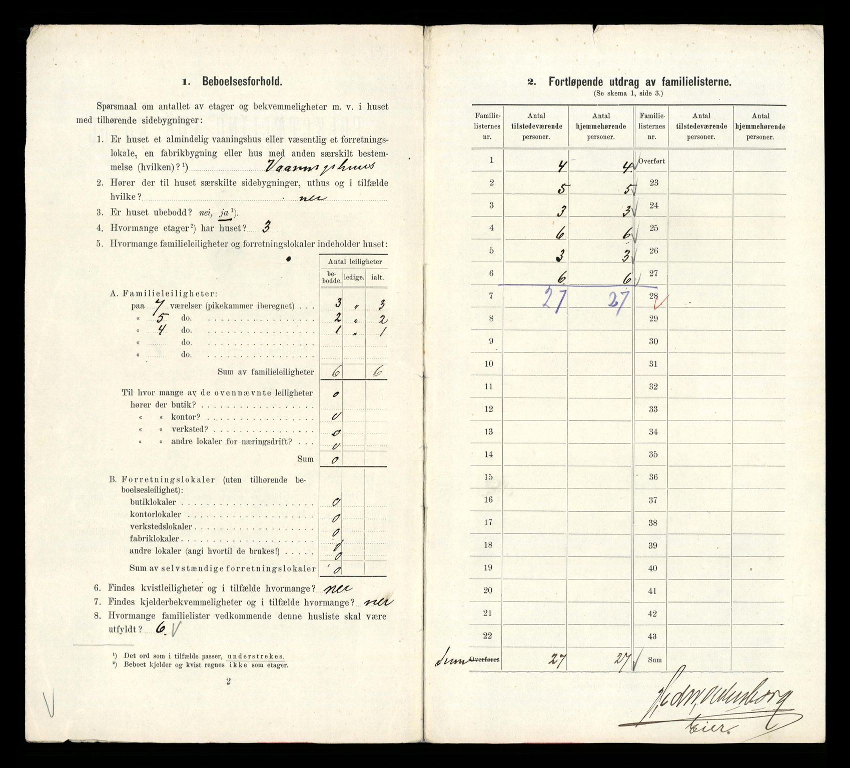 RA, 1910 census for Kristiania, 1910, p. 43318