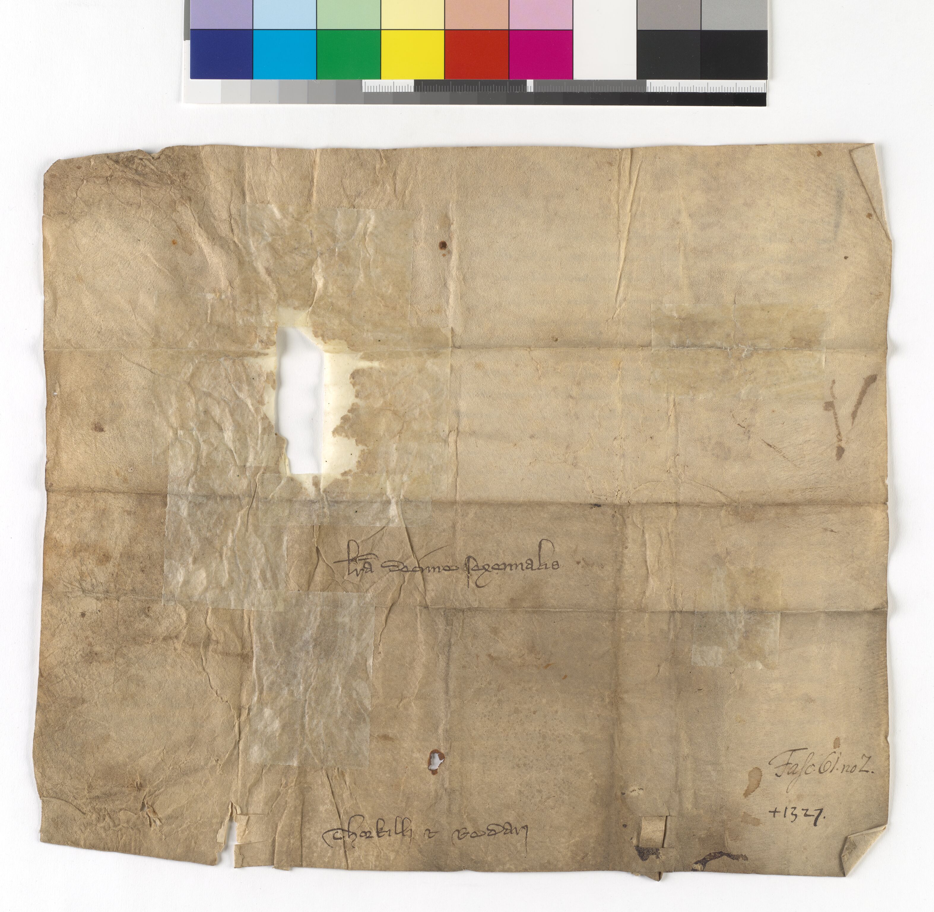 Riksarkivets diplomsamling, AV/RA-EA-5965/F05/L0158: NRA AM fasc. 60 nr. 16 - fasc. 61 nr. 4, 1324-1328, p. 9