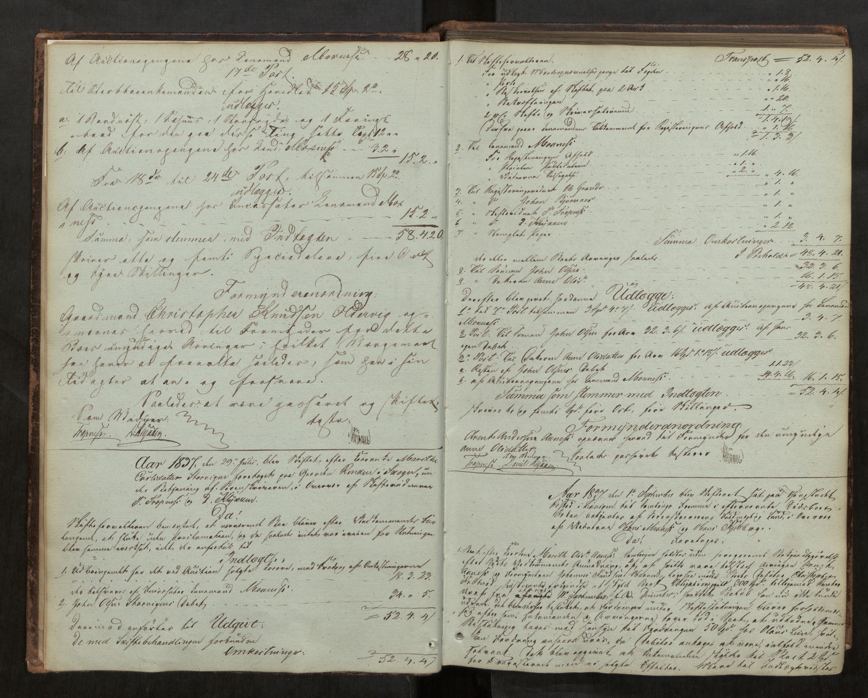 Stjør- og Verdal sorenskriveri, AV/SAT-A-4167/1/3/3A/L0033: Skifteprotokoll 28, 1836-1853, p. 5
