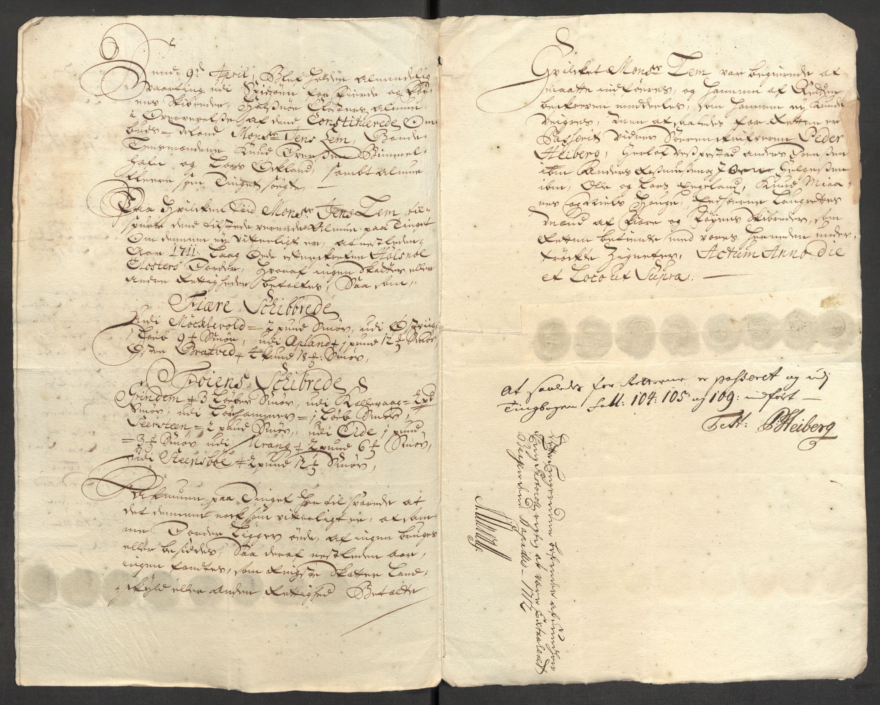 Rentekammeret inntil 1814, Reviderte regnskaper, Fogderegnskap, AV/RA-EA-4092/R48/L2987: Fogderegnskap Sunnhordland og Hardanger, 1711, p. 360