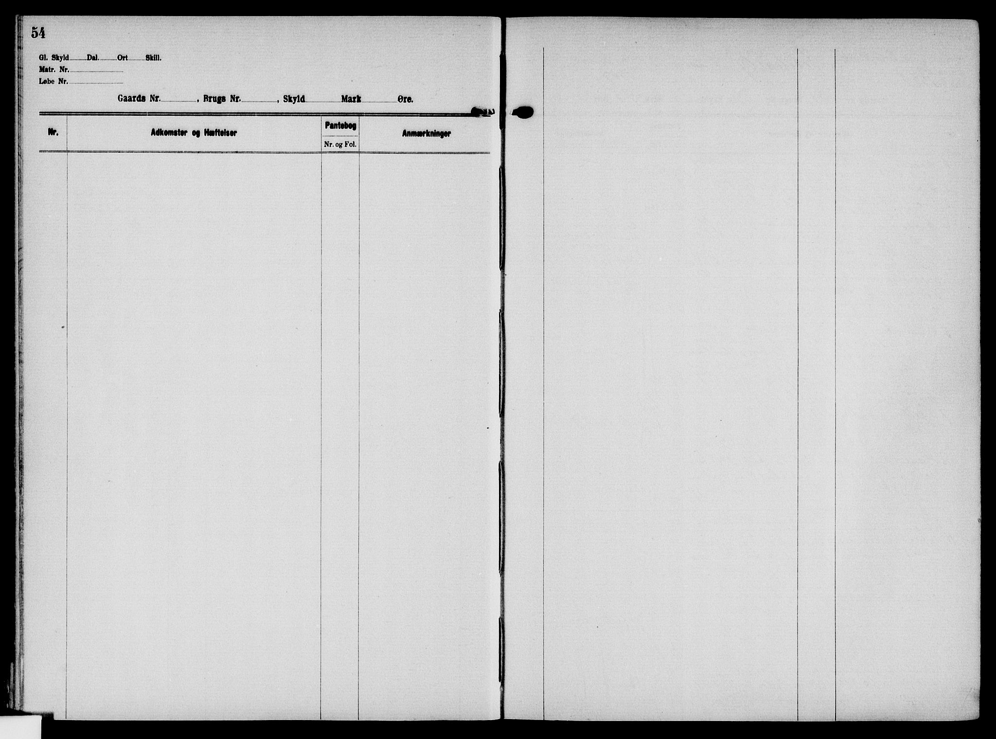 Solør tingrett, AV/SAH-TING-008/H/Ha/Hak/L0004: Mortgage register no. IV, 1900-1935, p. 54