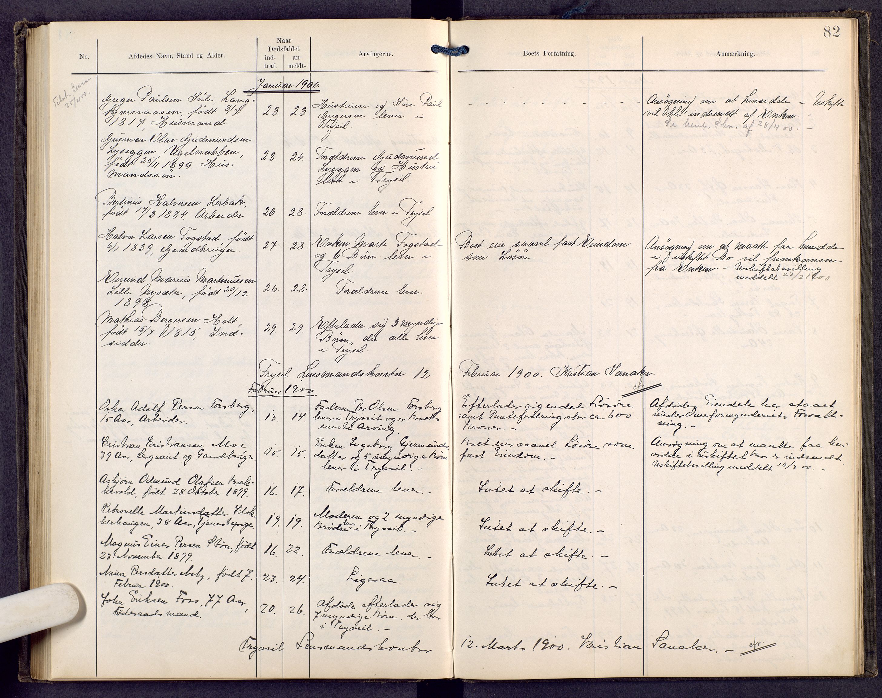 Sør-Østerdal sorenskriveri, AV/SAH-TING-018/J/Jg/L0008: Dødsfallsjournal, 1886-1902, p. 82
