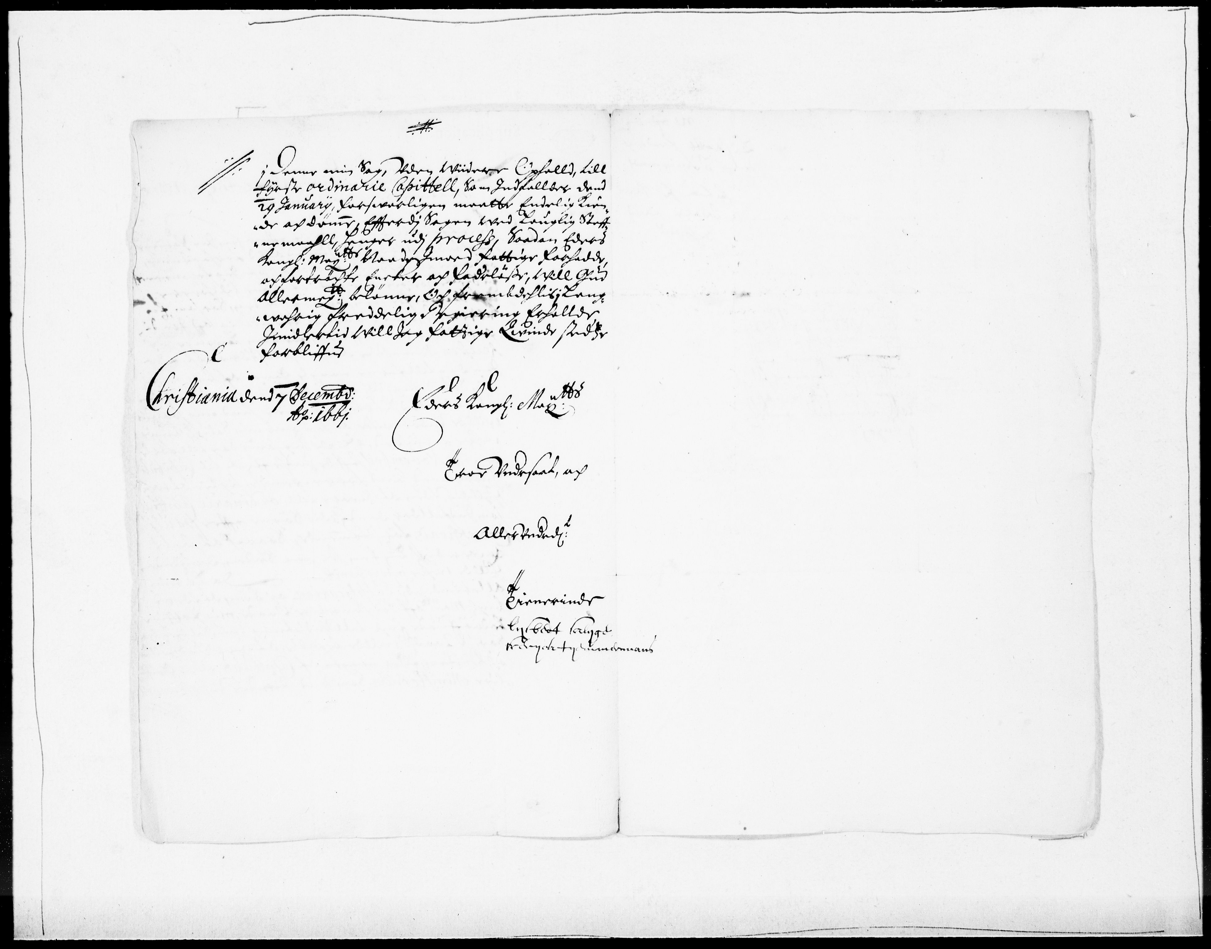 Danske Kanselli 1572-1799, AV/RA-EA-3023/F/Fc/Fcc/Fcca/L0022: Norske innlegg 1572-1799, 1662, p. 5