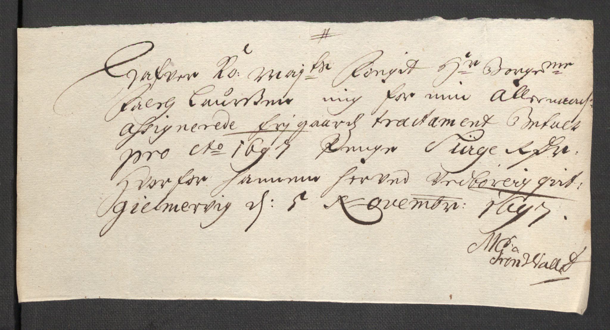 Rentekammeret inntil 1814, Reviderte regnskaper, Fogderegnskap, AV/RA-EA-4092/R48/L2977: Fogderegnskap Sunnhordland og Hardanger, 1697-1698, p. 114