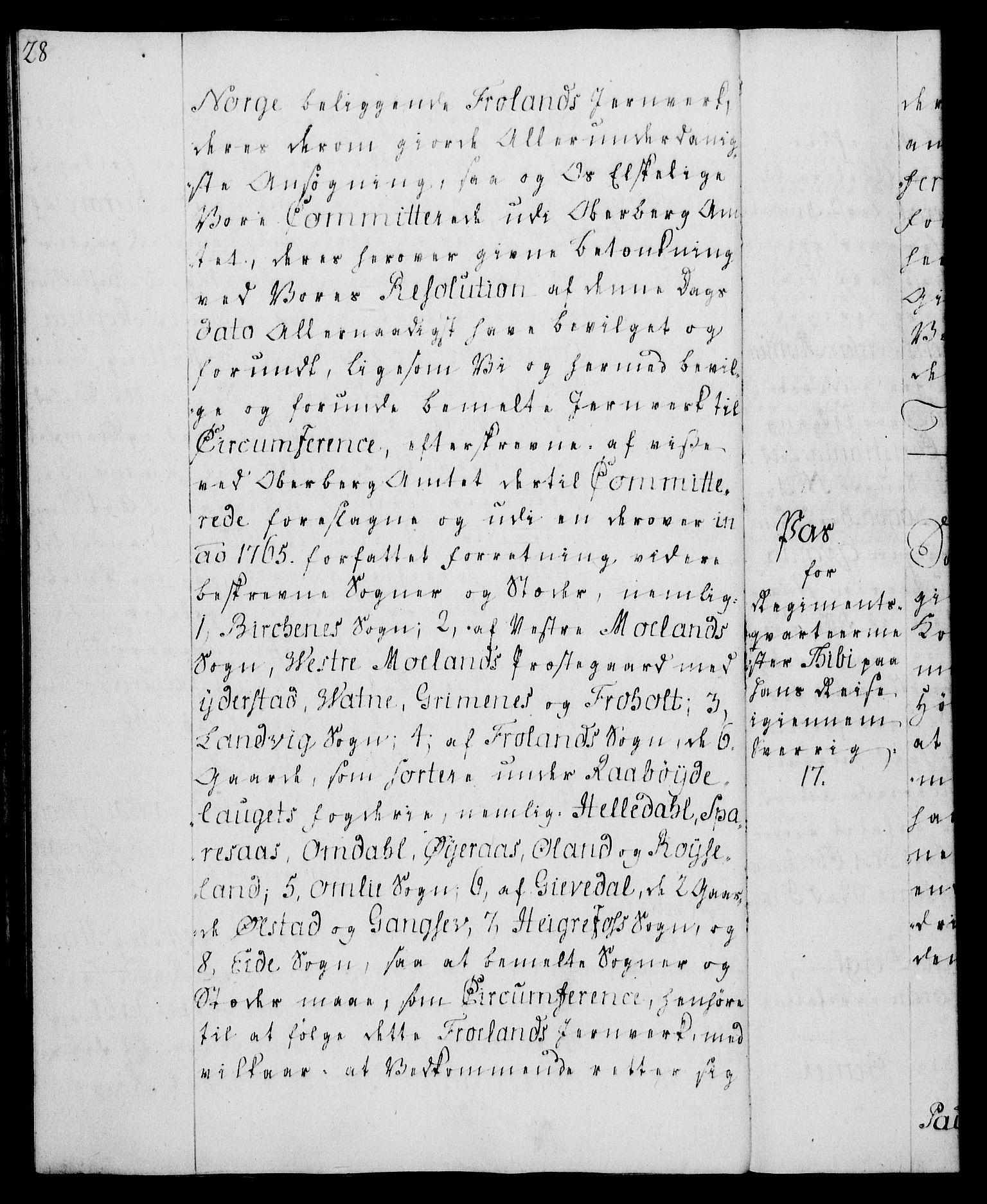 Rentekammeret, Kammerkanselliet, RA/EA-3111/G/Gg/Gga/L0008: Norsk ekspedisjonsprotokoll med register (merket RK 53.8), 1768-1771, p. 28