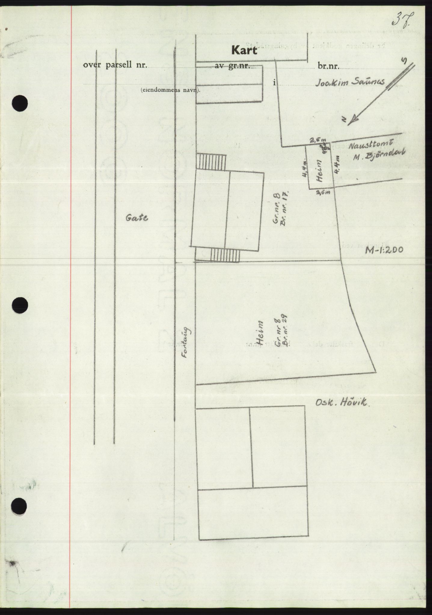 Søre Sunnmøre sorenskriveri, AV/SAT-A-4122/1/2/2C/L0068: Mortgage book no. 62, 1939-1939, Diary no: : 650/1939