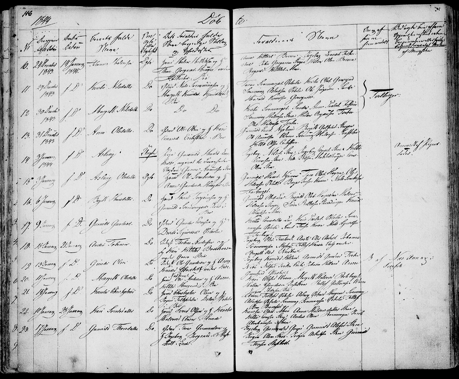 Bø kirkebøker, SAKO/A-257/F/Fa/L0007: Parish register (official) no. 7, 1831-1848, p. 116