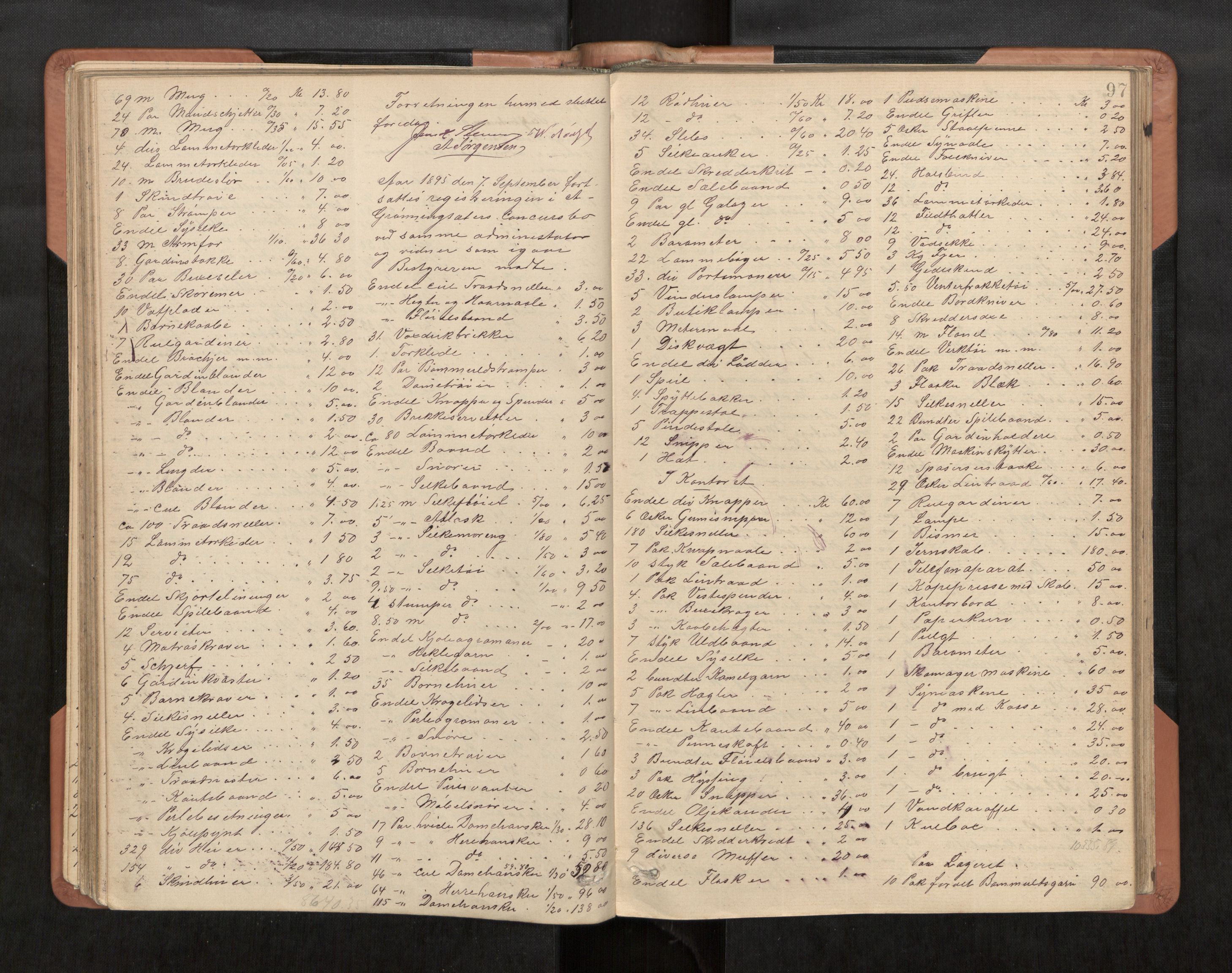 Ålesund byfogd, AV/SAT-A-4384/0001/03/03C/L0004: Registreringsprotokoll, 1891-1909, p. 97