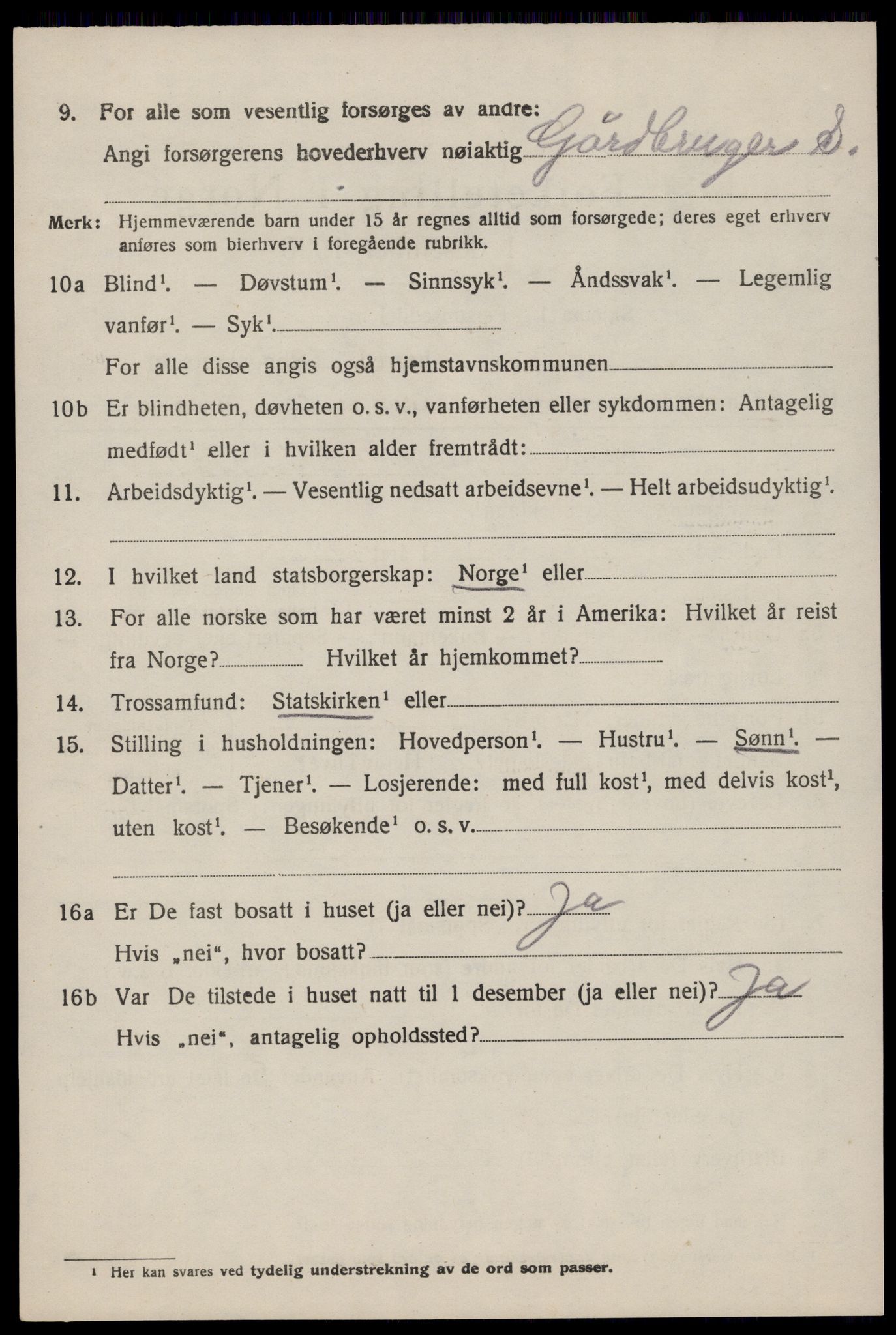 SAST, 1920 census for Høle, 1920, p. 1660