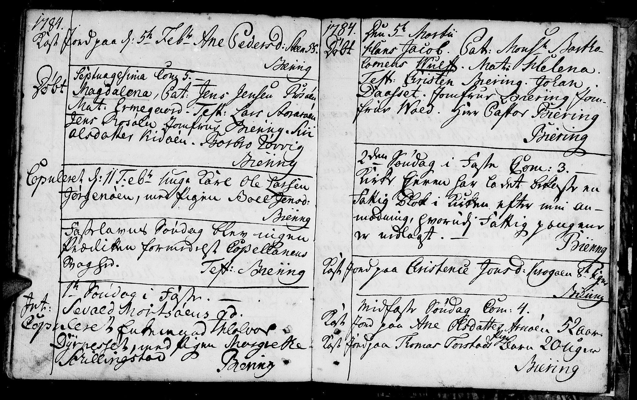 Ministerialprotokoller, klokkerbøker og fødselsregistre - Nord-Trøndelag, AV/SAT-A-1458/784/L0665: Parish register (official) no. 784A01, 1730-1785