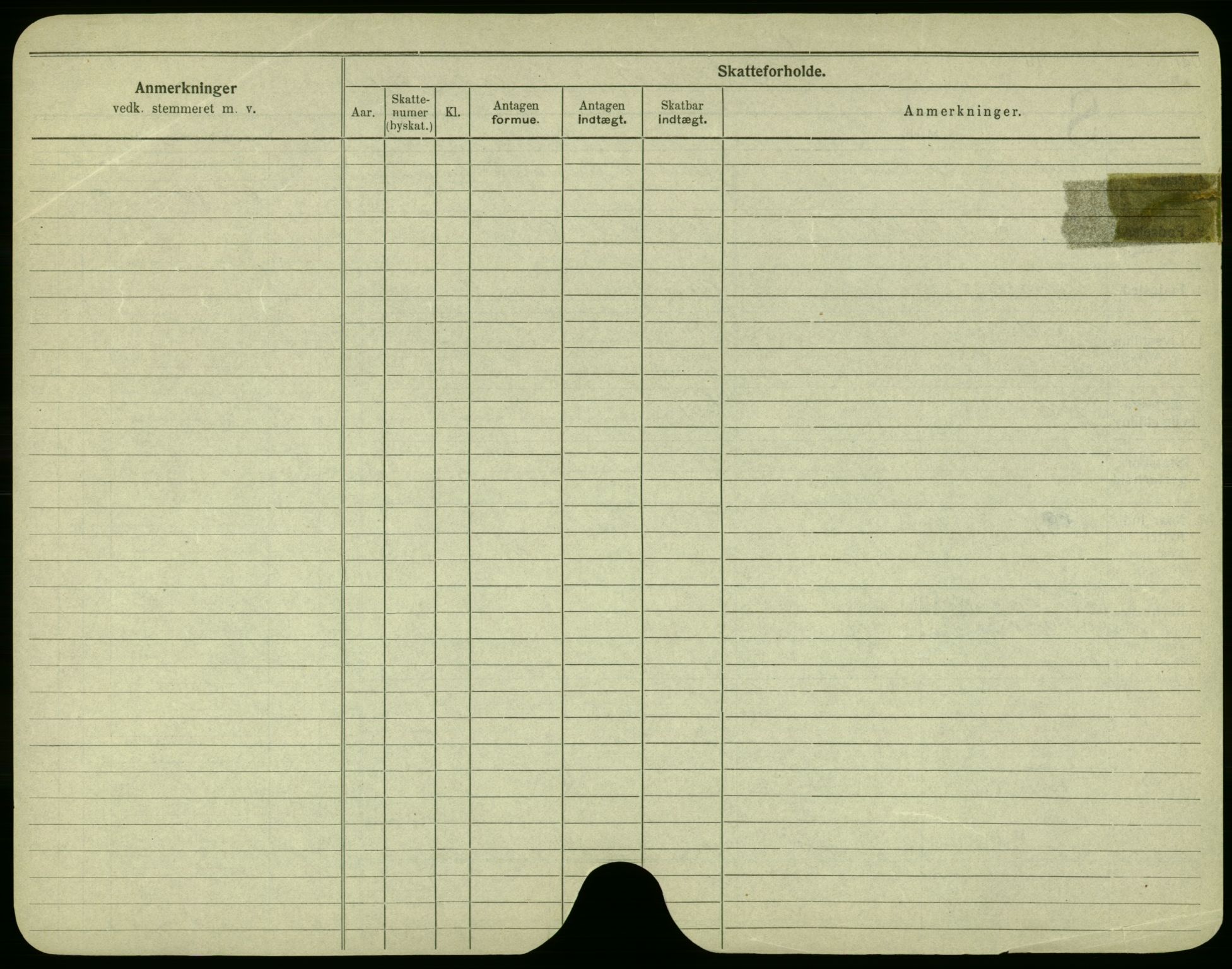 Oslo folkeregister, Registerkort, SAO/A-11715/F/Fa/Fac/L0005: Menn, 1906-1914, p. 25b