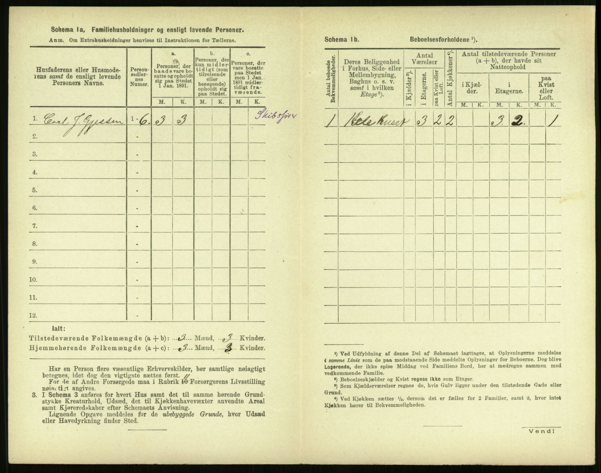 RA, 1891 census for 1104 Skudeneshavn, 1891, p. 177