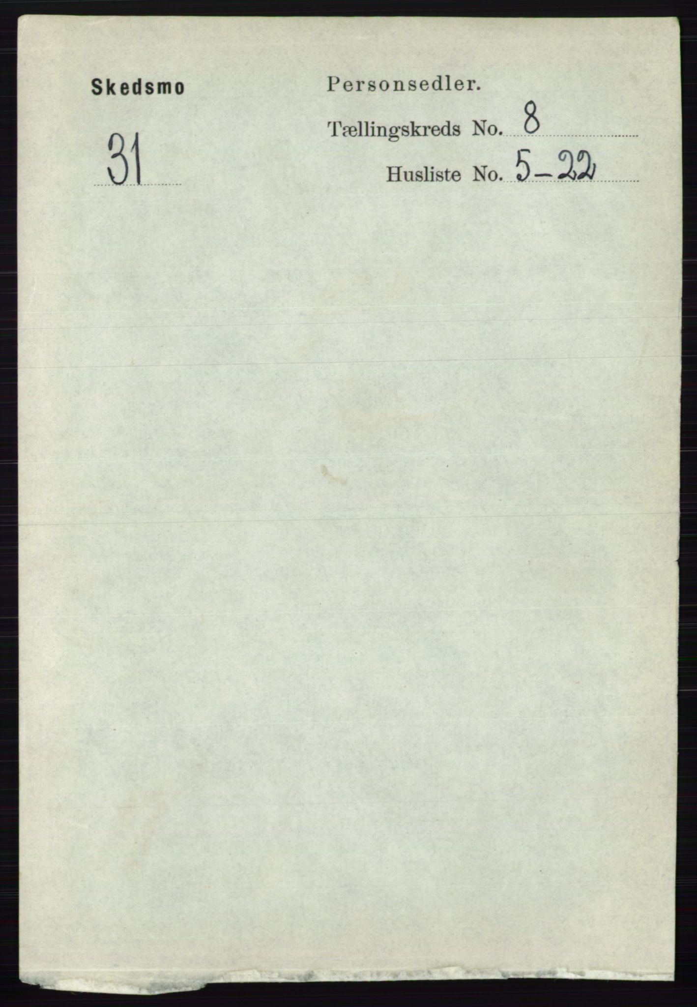 RA, 1891 census for 0231 Skedsmo, 1891, p. 4058