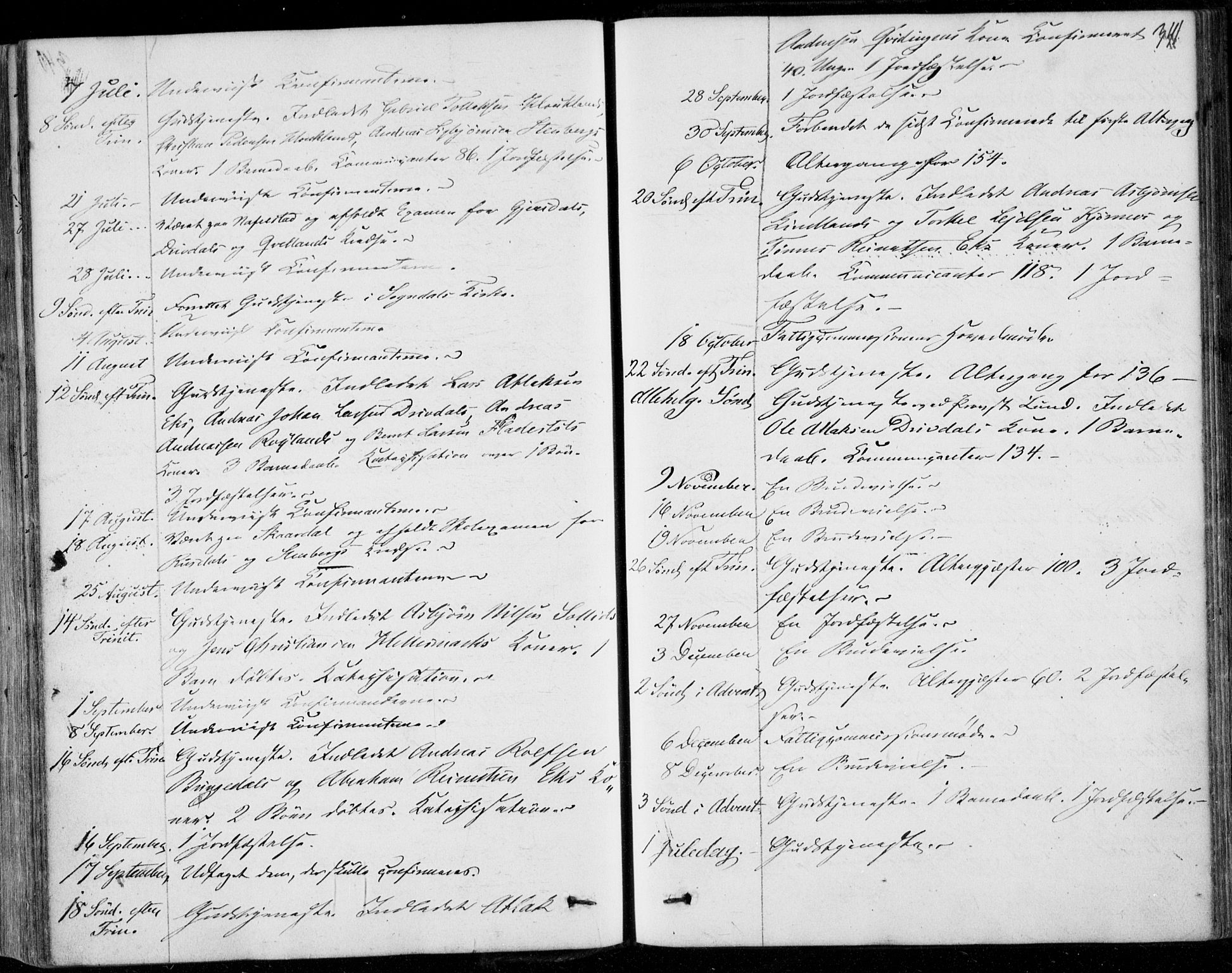 Lund sokneprestkontor, AV/SAST-A-101809/S06/L0009: Parish register (official) no. A 8, 1853-1877, p. 341