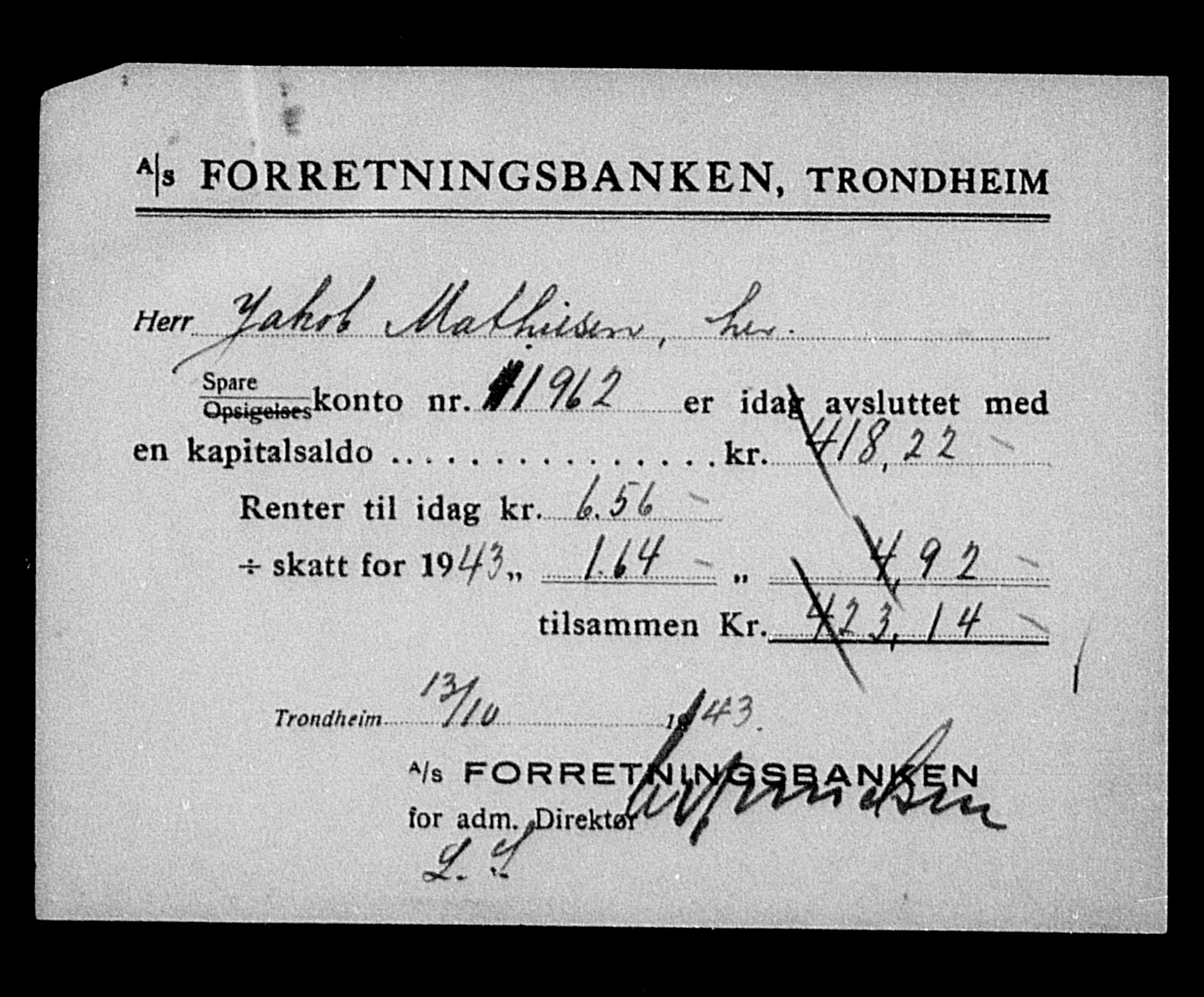 Justisdepartementet, Tilbakeføringskontoret for inndratte formuer, AV/RA-S-1564/H/Hc/Hca/L0903: --, 1945-1947, p. 592