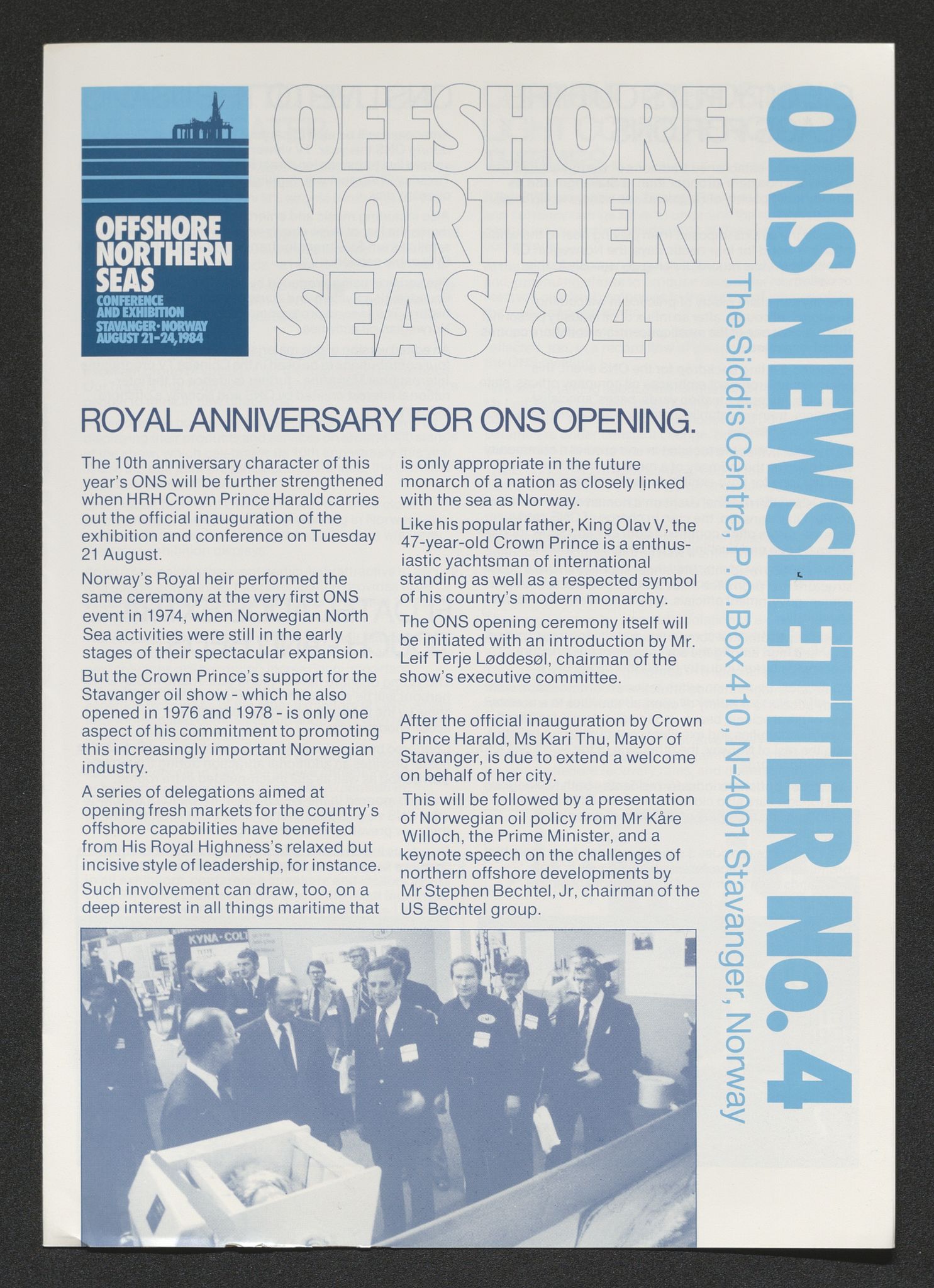 Pa 1716 - Stiftelsen Offshore Northern Seas, AV/SAST-A-102319/F/Fa/L0002: ONS 84, 1983-1984, p. 720