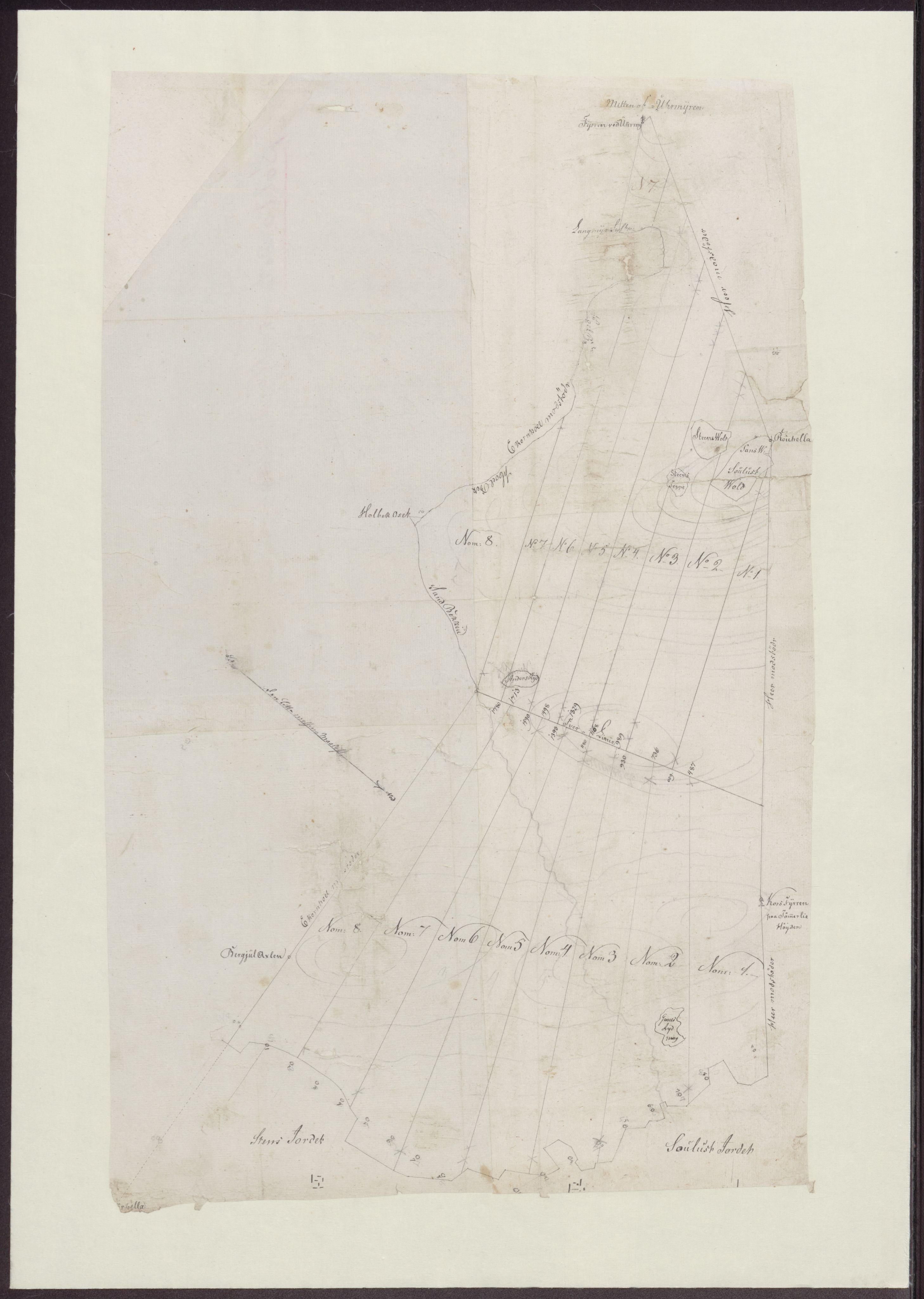 Kartsamlingen - Statsarkivet i Hamar, AV/SAH-KART-001/F/Fa/L0001: Kart, 1629-1992, p. 253