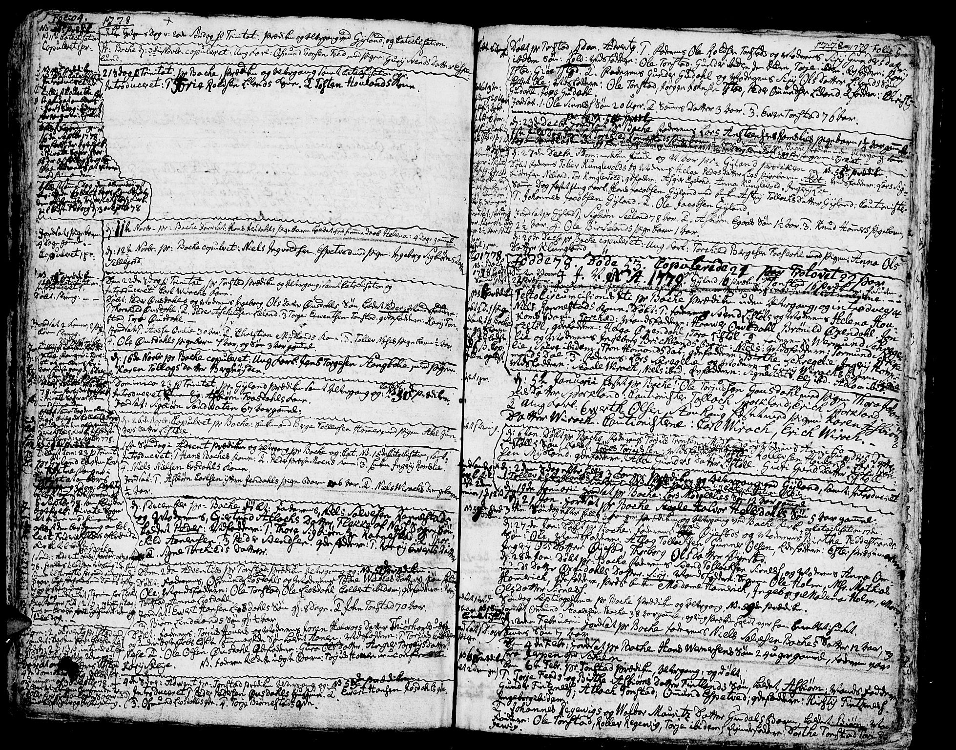 Bakke sokneprestkontor, SAK/1111-0002/F/Fa/Faa/L0001: Parish register (official) no. A 1, 1741-1780, p. 223