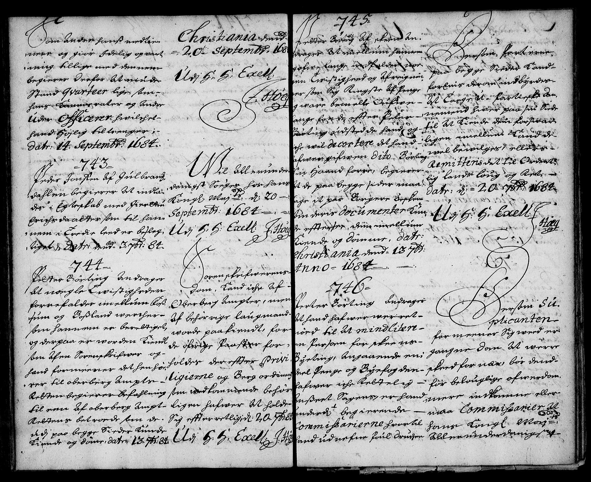 Stattholderembetet 1572-1771, AV/RA-EA-2870/Ae/L0001: Supplikasjons- og resolusjonsprotokoll, 1683-1684