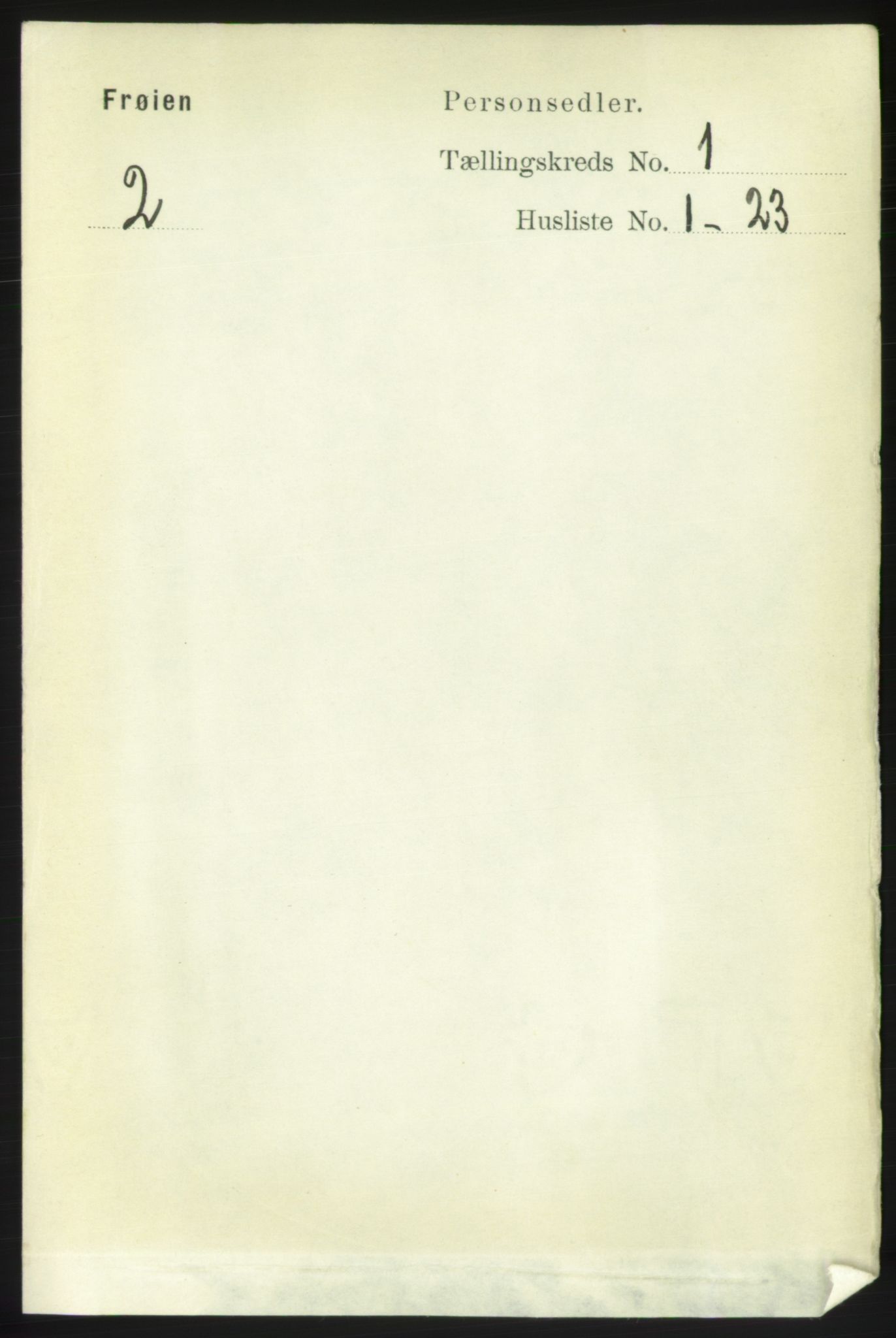 RA, 1891 census for 1619 Frøya, 1891, p. 141