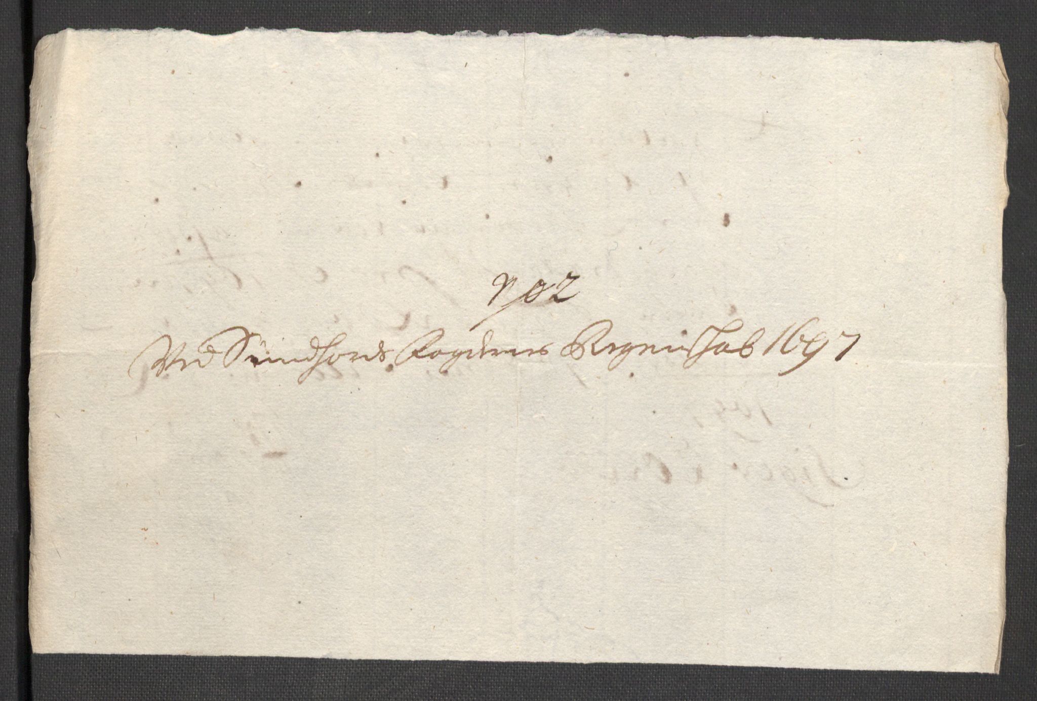 Rentekammeret inntil 1814, Reviderte regnskaper, Fogderegnskap, AV/RA-EA-4092/R48/L2977: Fogderegnskap Sunnhordland og Hardanger, 1697-1698, p. 109