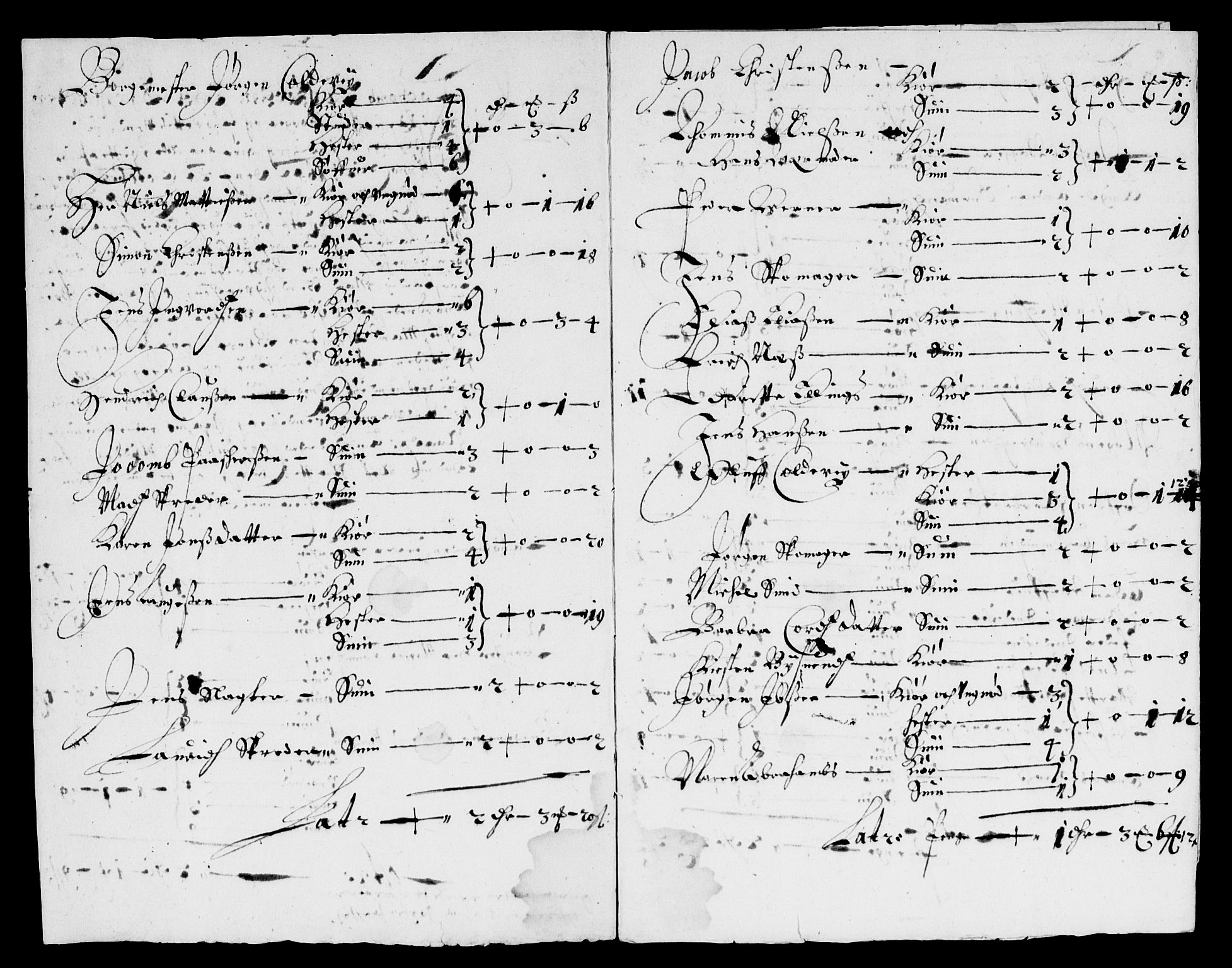 Rentekammeret inntil 1814, Reviderte regnskaper, Lensregnskaper, AV/RA-EA-5023/R/Rb/Rbo/L0034: Tønsberg len, 1657-1659