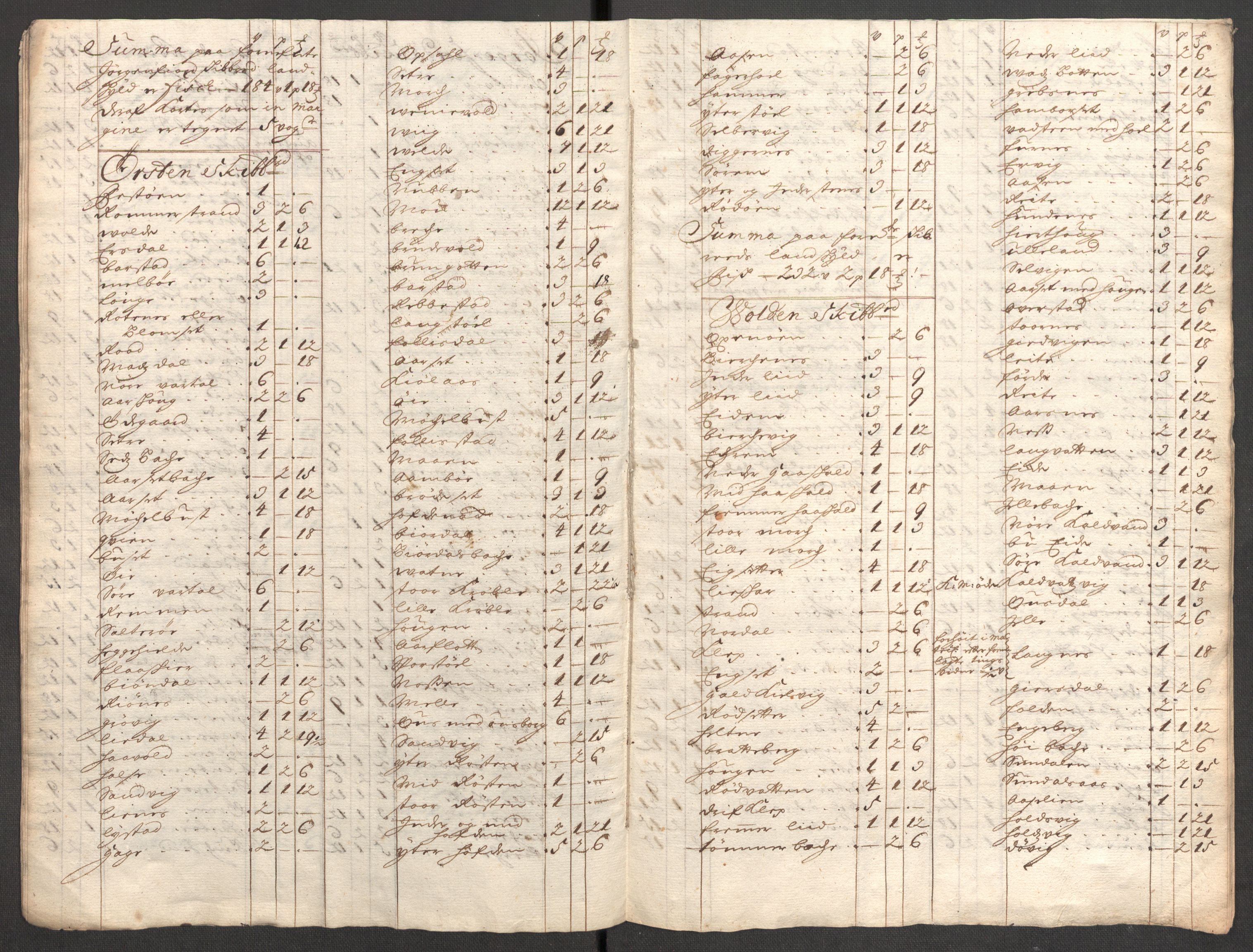 Rentekammeret inntil 1814, Reviderte regnskaper, Fogderegnskap, AV/RA-EA-4092/R54/L3560: Fogderegnskap Sunnmøre, 1704-1705, p. 313