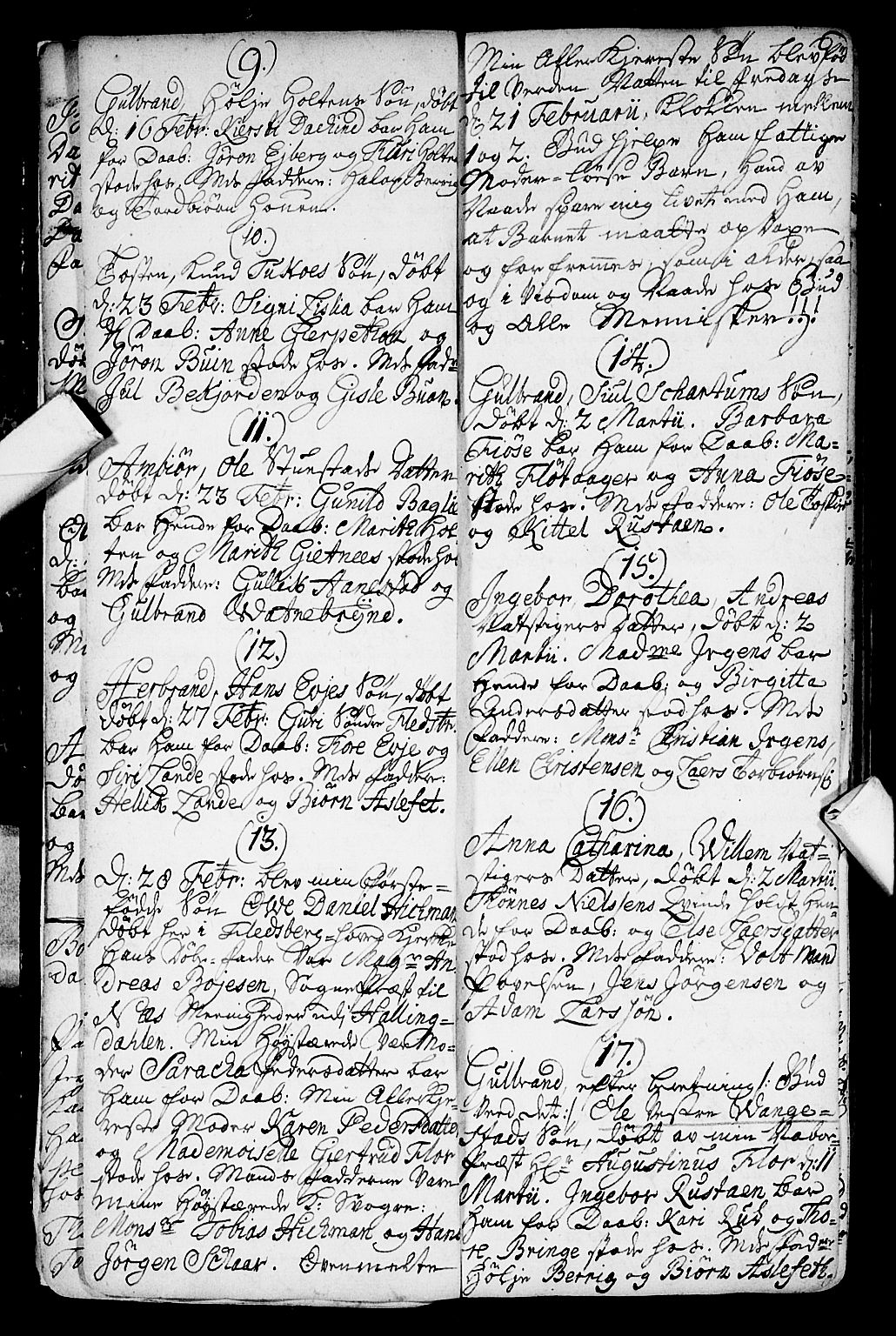 Flesberg kirkebøker, AV/SAKO-A-18/F/Fa/L0002: Parish register (official) no. I 2, 1726-1747