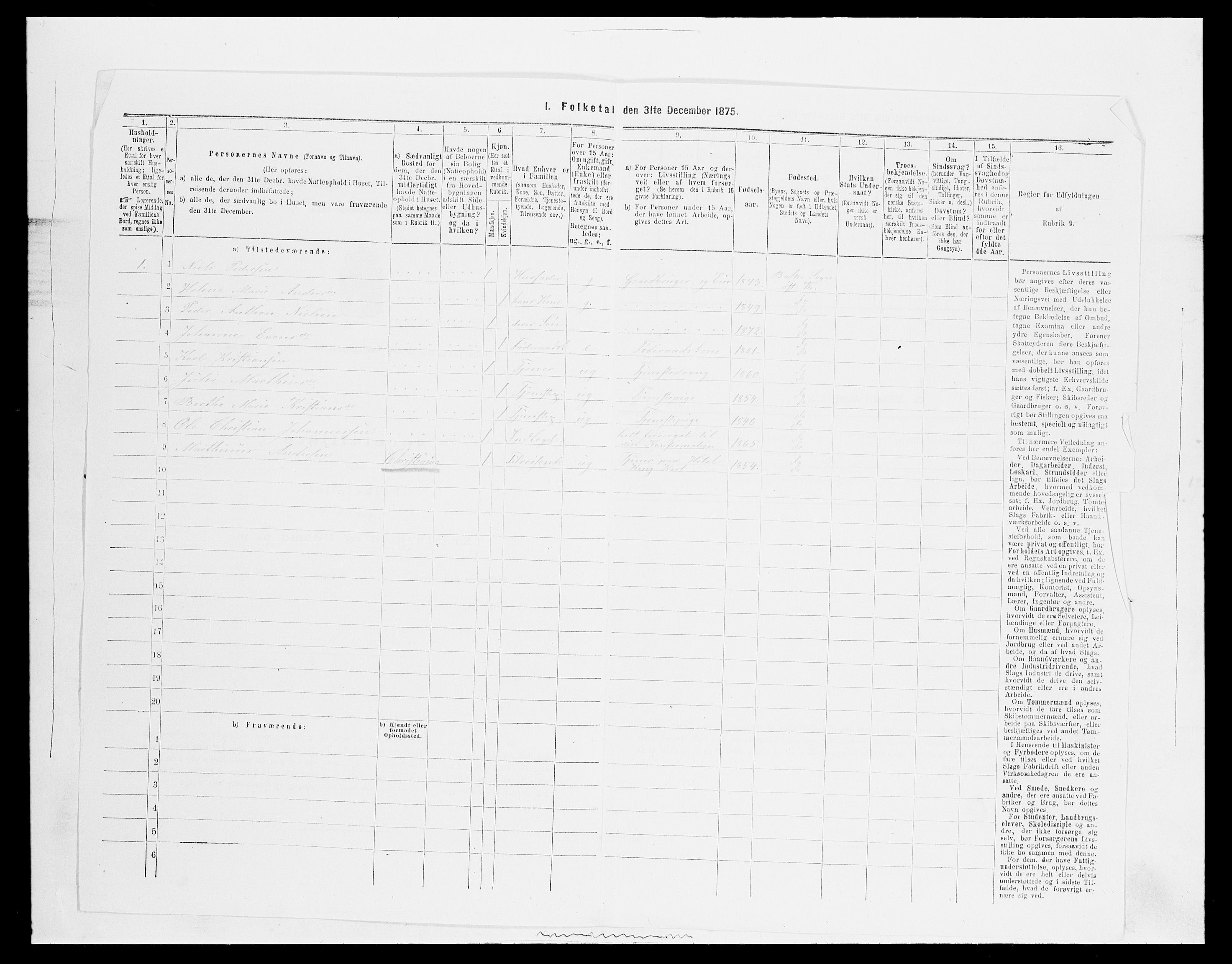 SAH, 1875 census for 0528P Østre Toten, 1875, p. 984