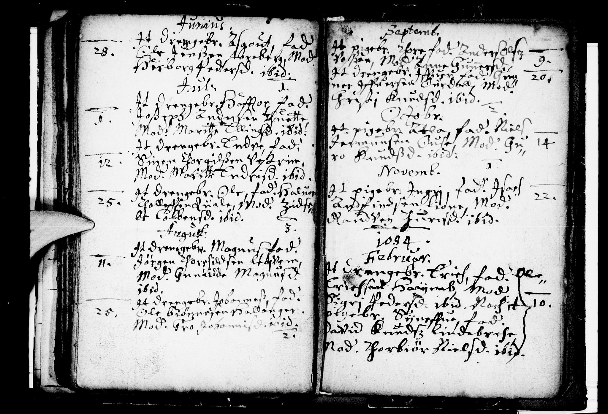 Ulvik sokneprestembete, SAB/A-78801/H/Haa: Parish register (official) no. A 1, 1664-1685, p. 23