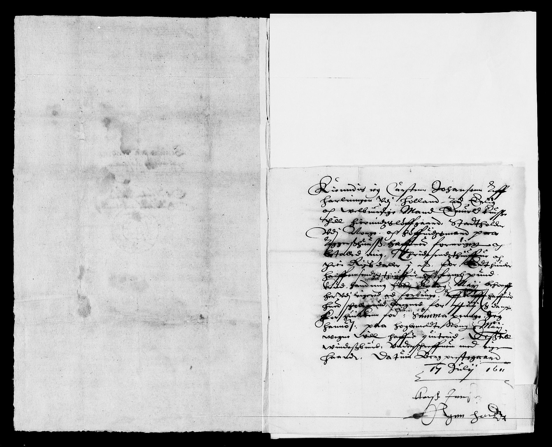 Rentekammeret inntil 1814, Reviderte regnskaper, Lensregnskaper, AV/RA-EA-5023/R/Rb/Rba/L0028: Akershus len, 1610-1612