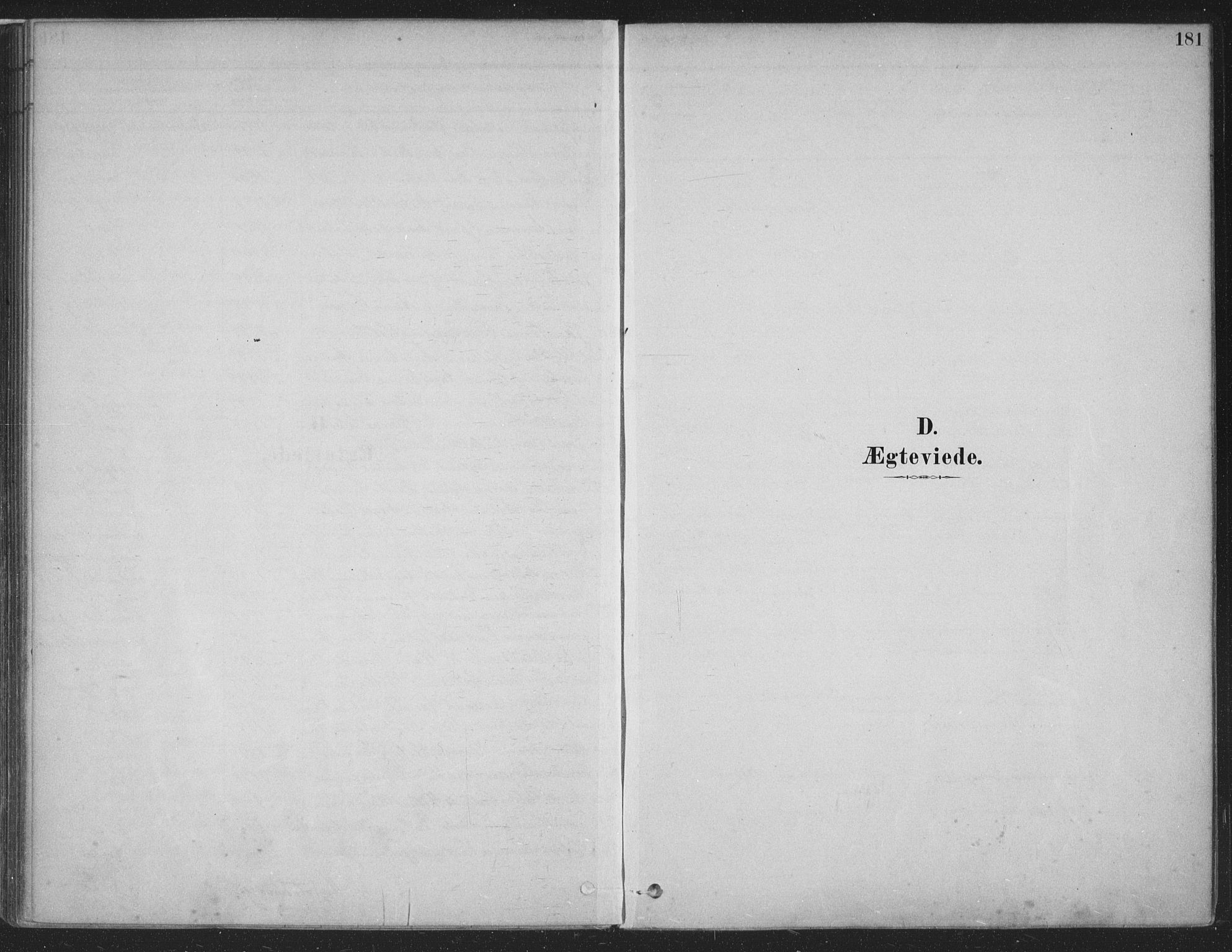 Fusa sokneprestembete, SAB/A-75401/H/Haa: Parish register (official) no. D 1, 1880-1938, p. 181