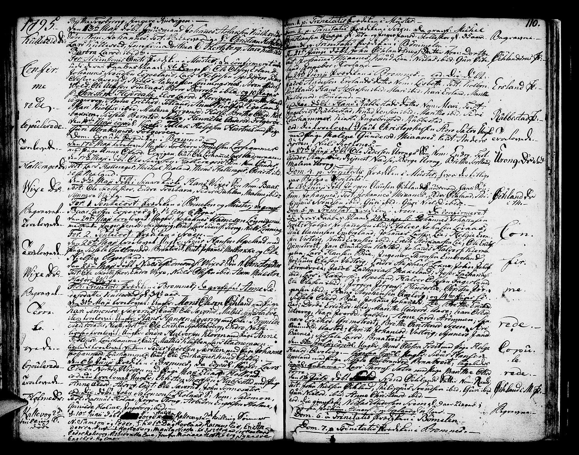 Finnås sokneprestembete, AV/SAB-A-99925/H/Ha/Haa/Haaa/L0003: Parish register (official) no. A 3, 1765-1803, p. 110