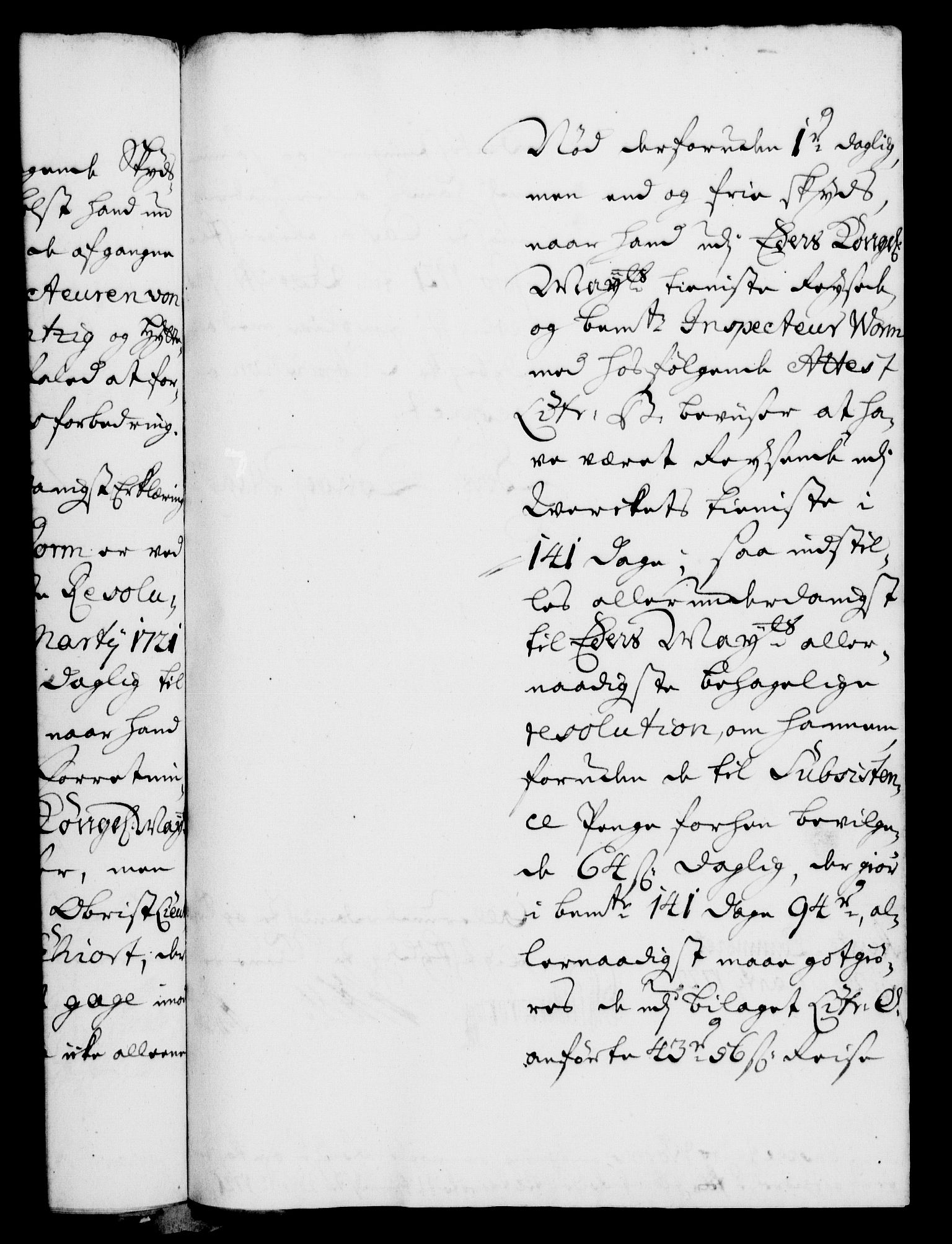 Rentekammeret, Kammerkanselliet, RA/EA-3111/G/Gf/Gfa/L0005: Norsk relasjons- og resolusjonsprotokoll (merket RK 52.5), 1722, p. 244