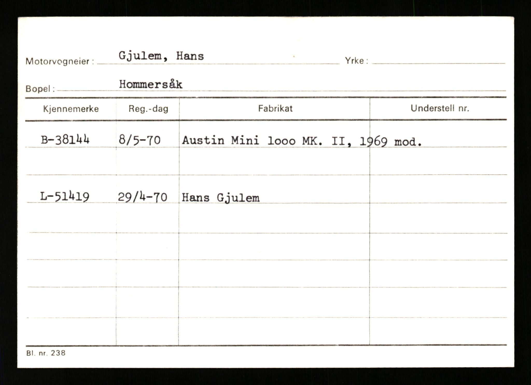 Stavanger trafikkstasjon, AV/SAST-A-101942/0/G/L0006: Registreringsnummer: 34250 - 49007, 1930-1971, p. 1055