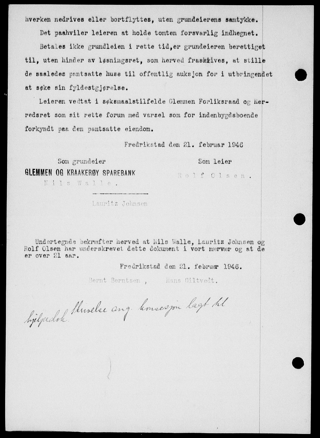 Onsøy sorenskriveri, SAO/A-10474/G/Ga/Gab/L0015: Mortgage book no. II A-15, 1945-1946, Diary no: : 471/1946
