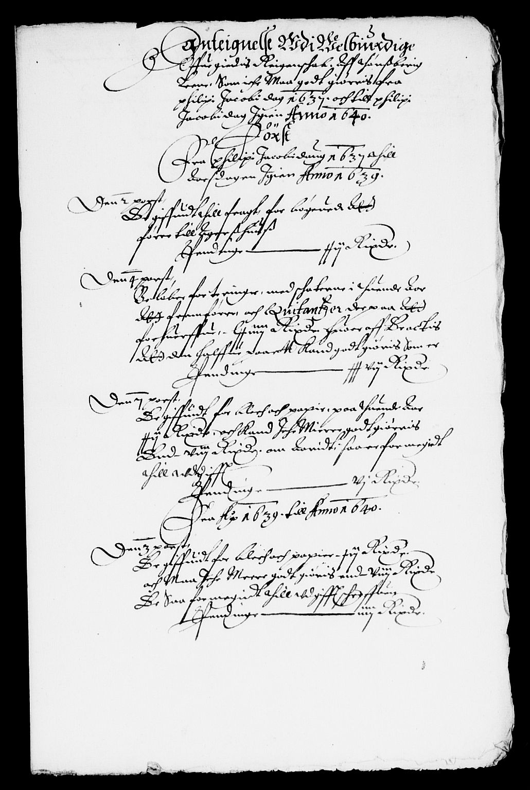 Rentekammeret inntil 1814, Reviderte regnskaper, Lensregnskaper, AV/RA-EA-5023/R/Rb/Rbo/L0020: Tønsberg len, 1639-1641