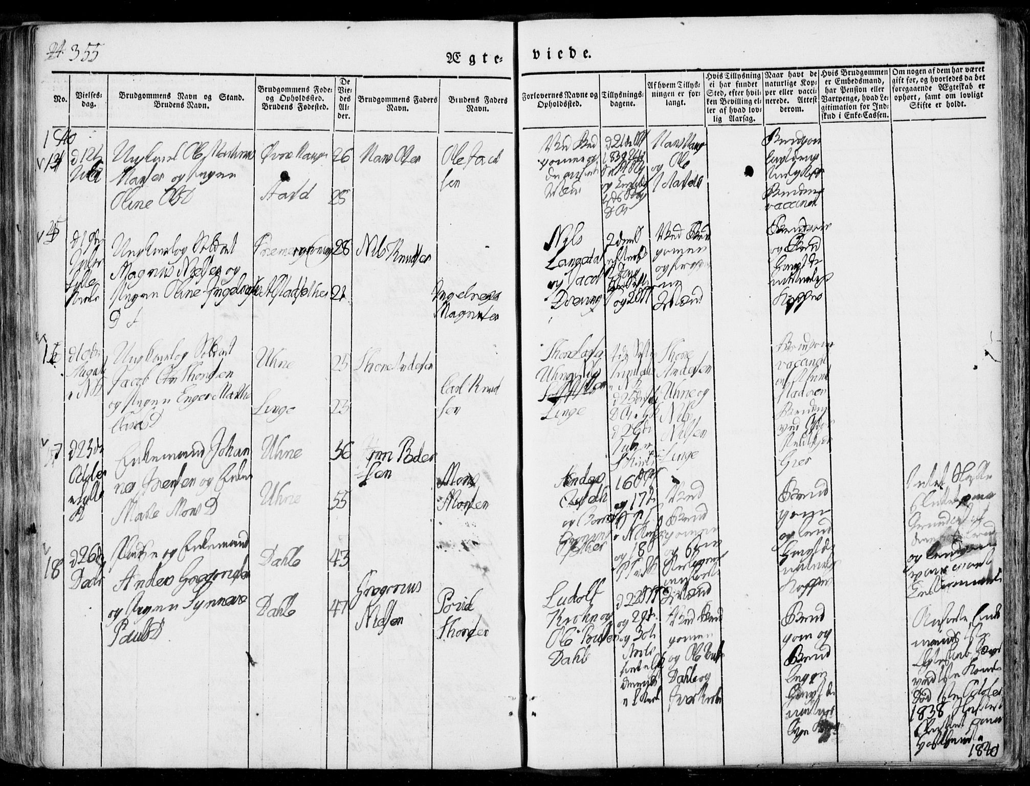 Ministerialprotokoller, klokkerbøker og fødselsregistre - Møre og Romsdal, AV/SAT-A-1454/519/L0248: Parish register (official) no. 519A07, 1829-1860, p. 355a