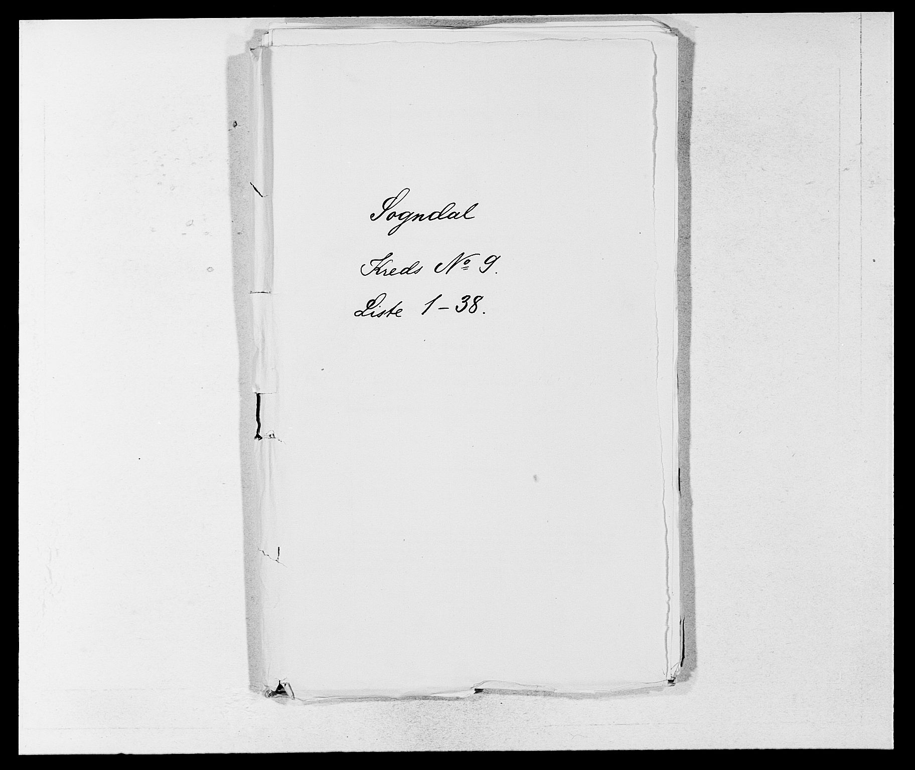 SAB, 1875 census for 1420P Sogndal, 1875, p. 809