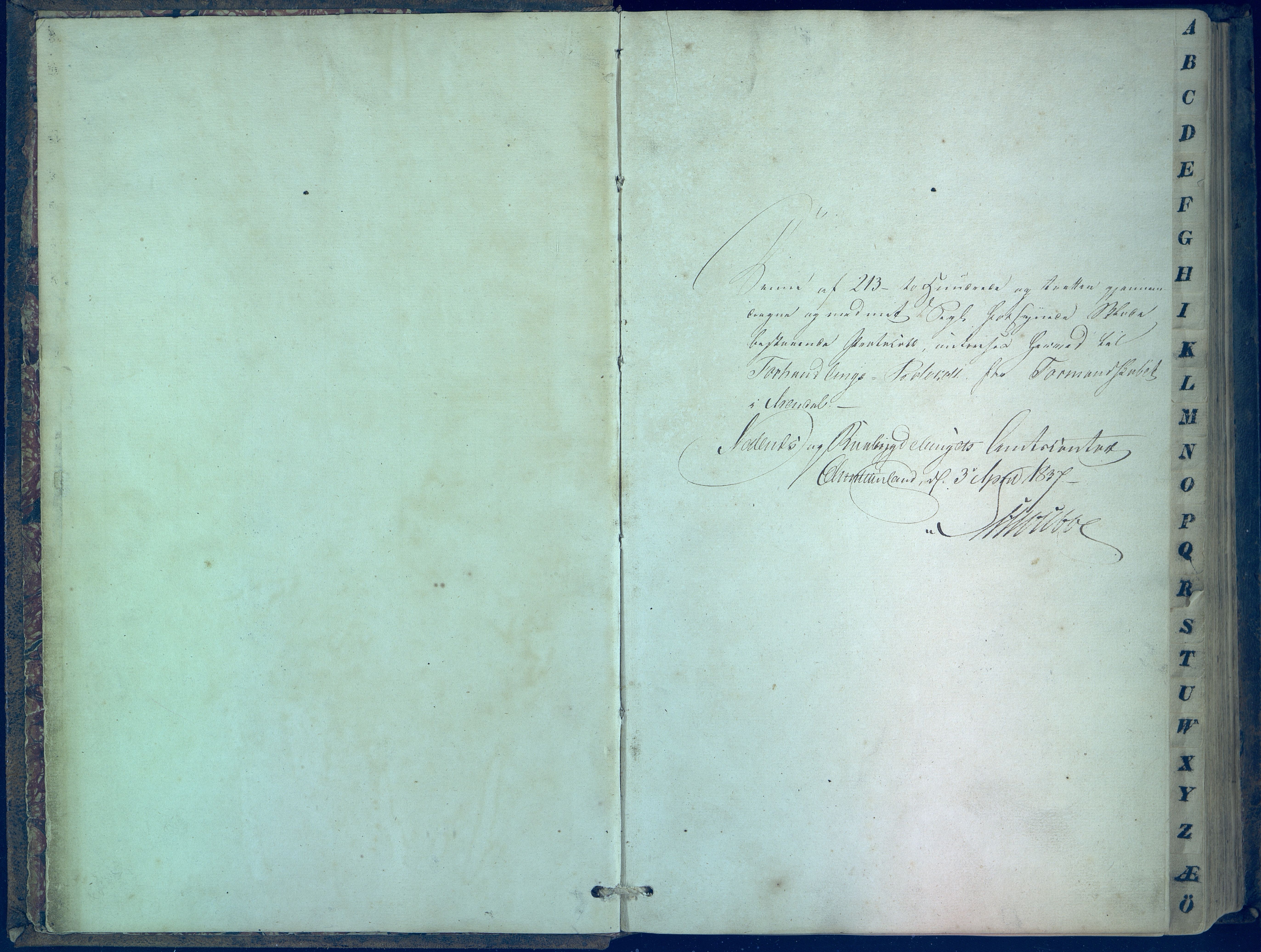Arendal kommune, Katalog I, AAKS/KA0906-PK-I/01/L0001: Forhandlingsprotokoll nr. 1, 1837-1861