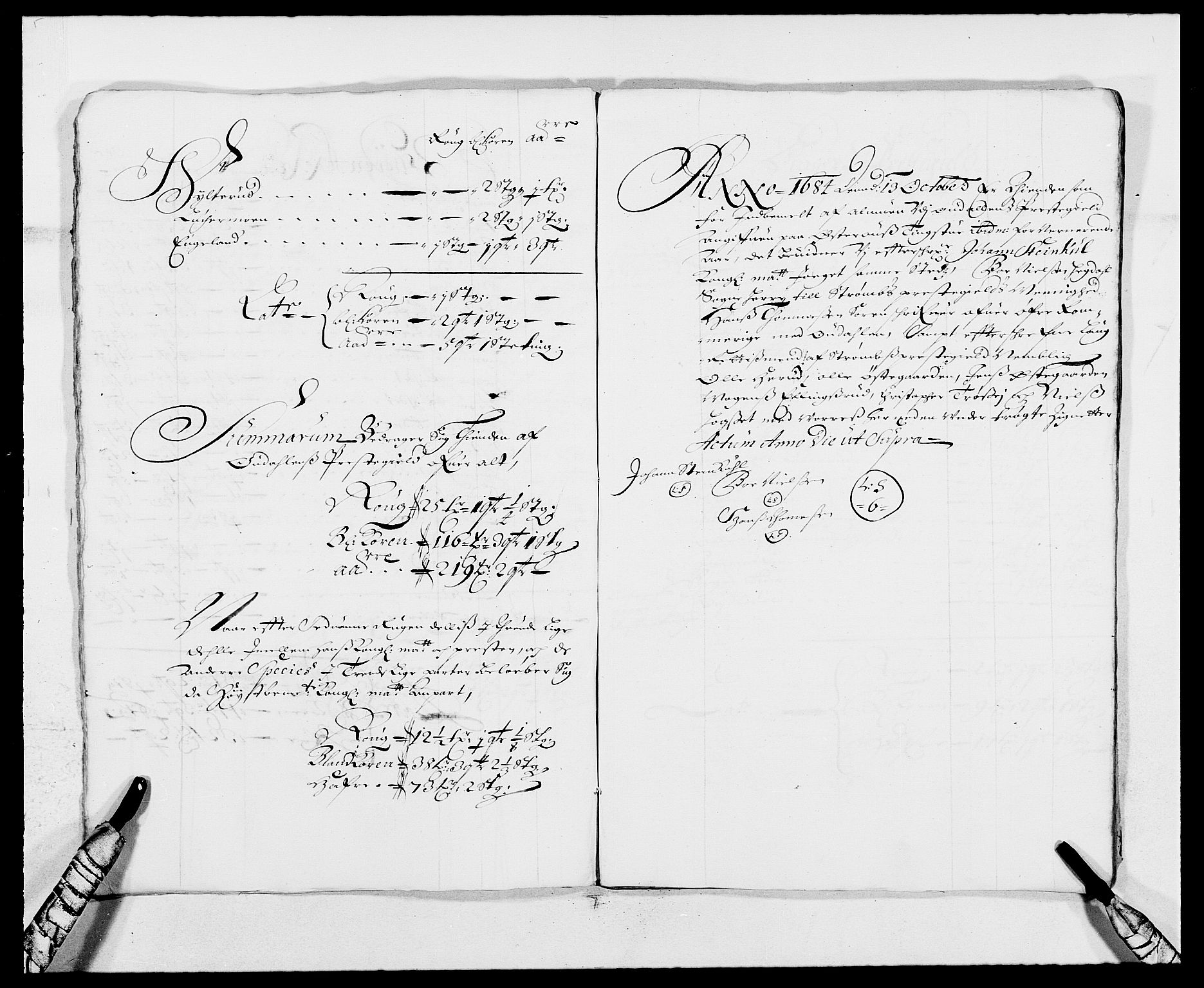 Rentekammeret inntil 1814, Reviderte regnskaper, Fogderegnskap, AV/RA-EA-4092/R13/L0821: Fogderegnskap Solør, Odal og Østerdal, 1684, p. 154