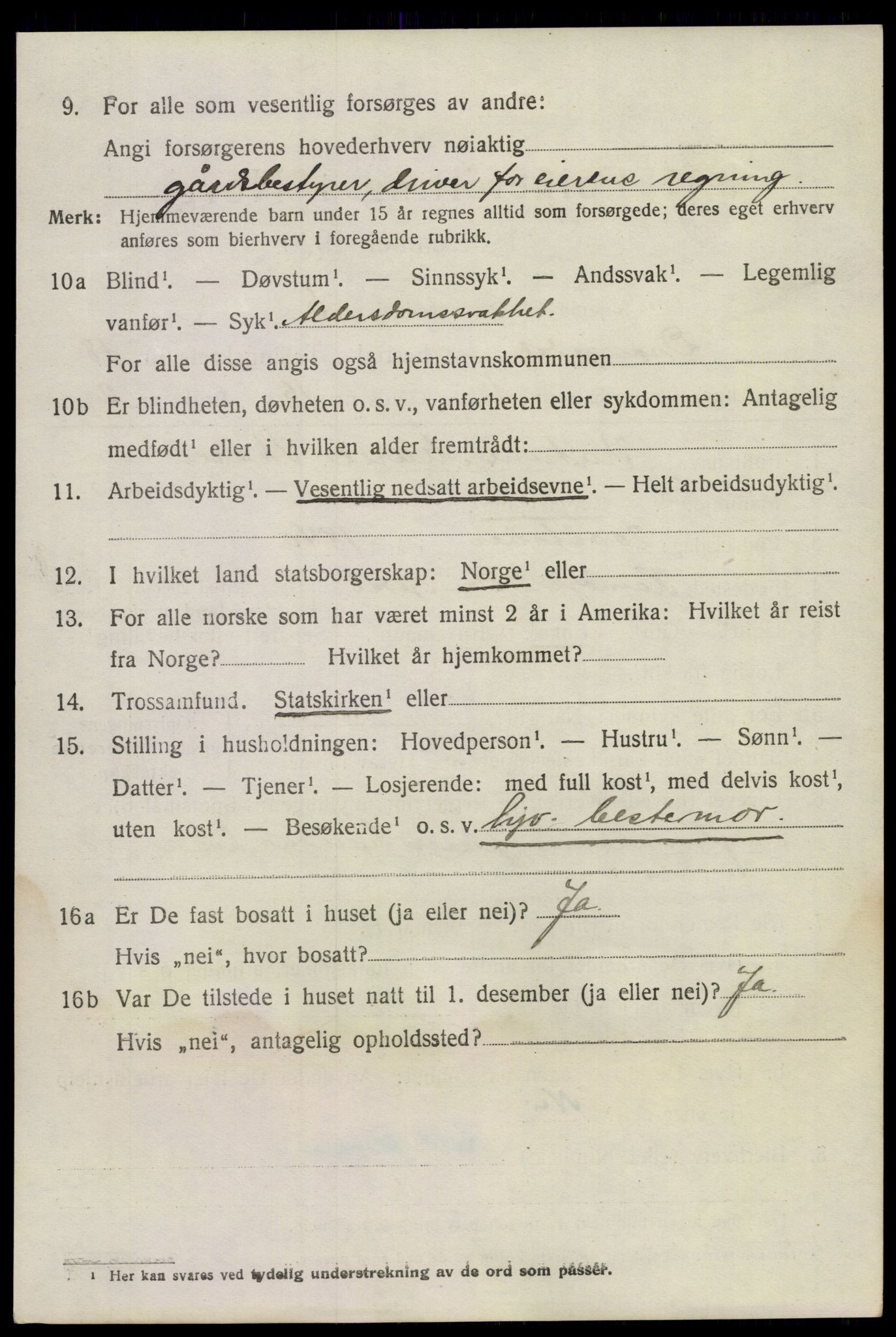 SAKO, 1920 census for Drangedal, 1920, p. 8312